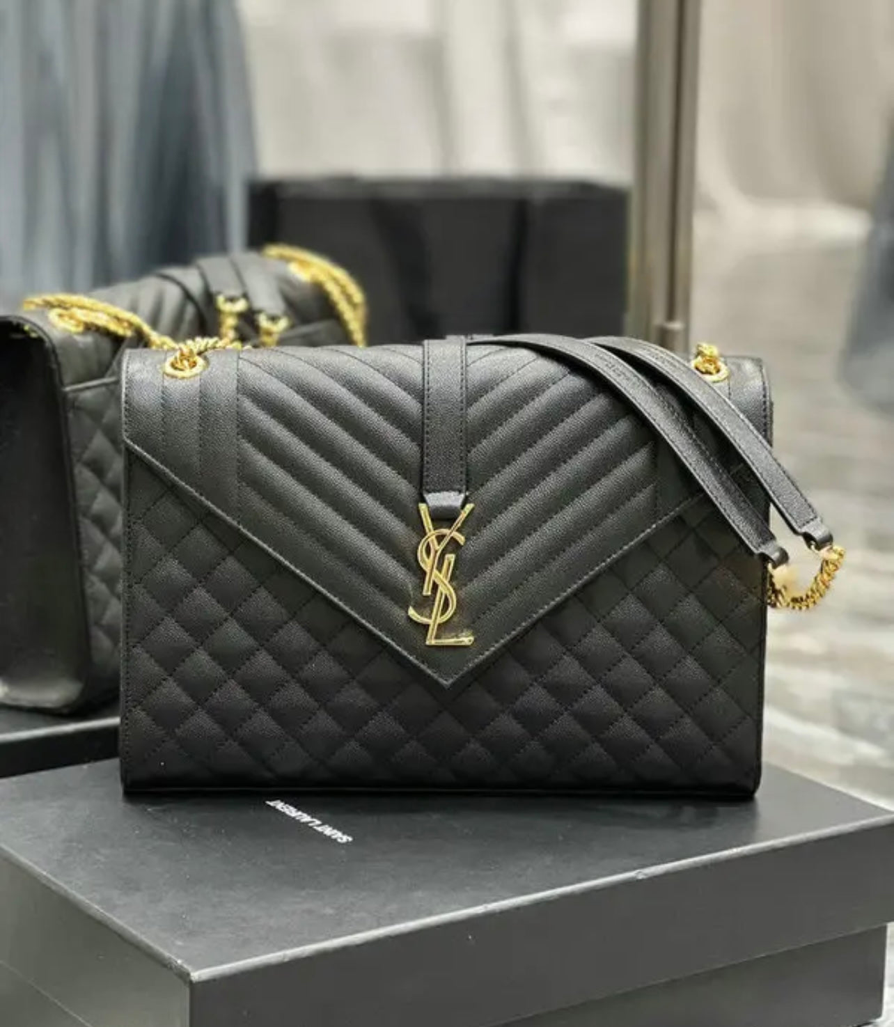 Envelope Chain Bag