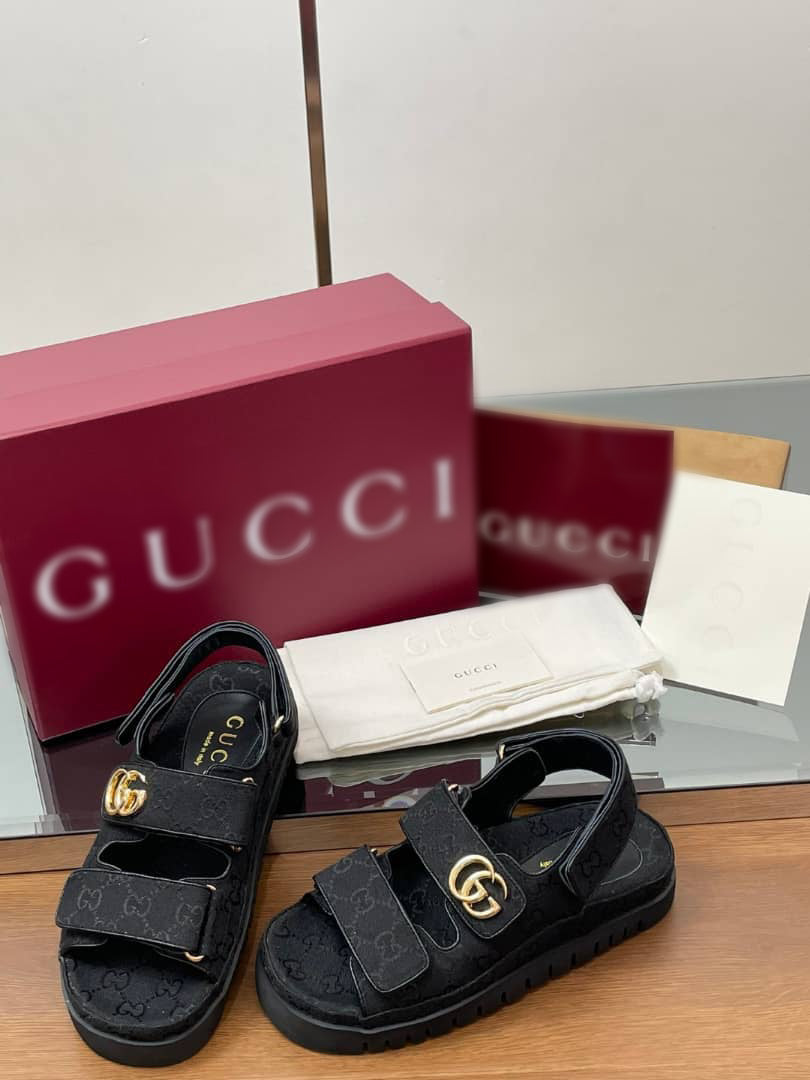 Black sandals