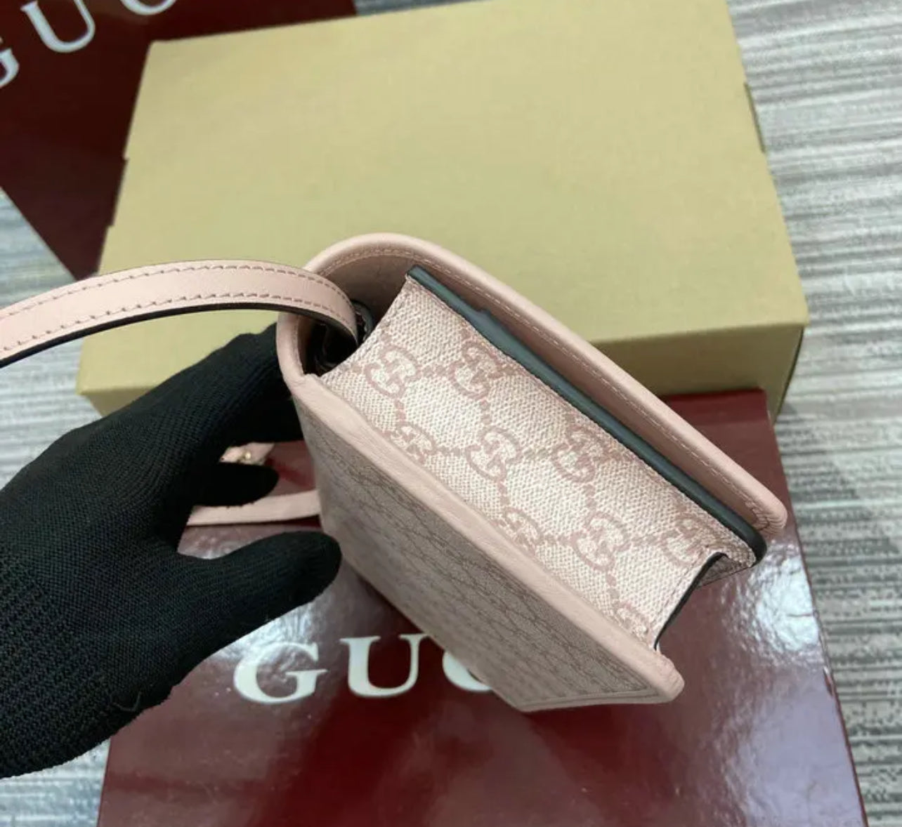 Emblem Strap Wallet