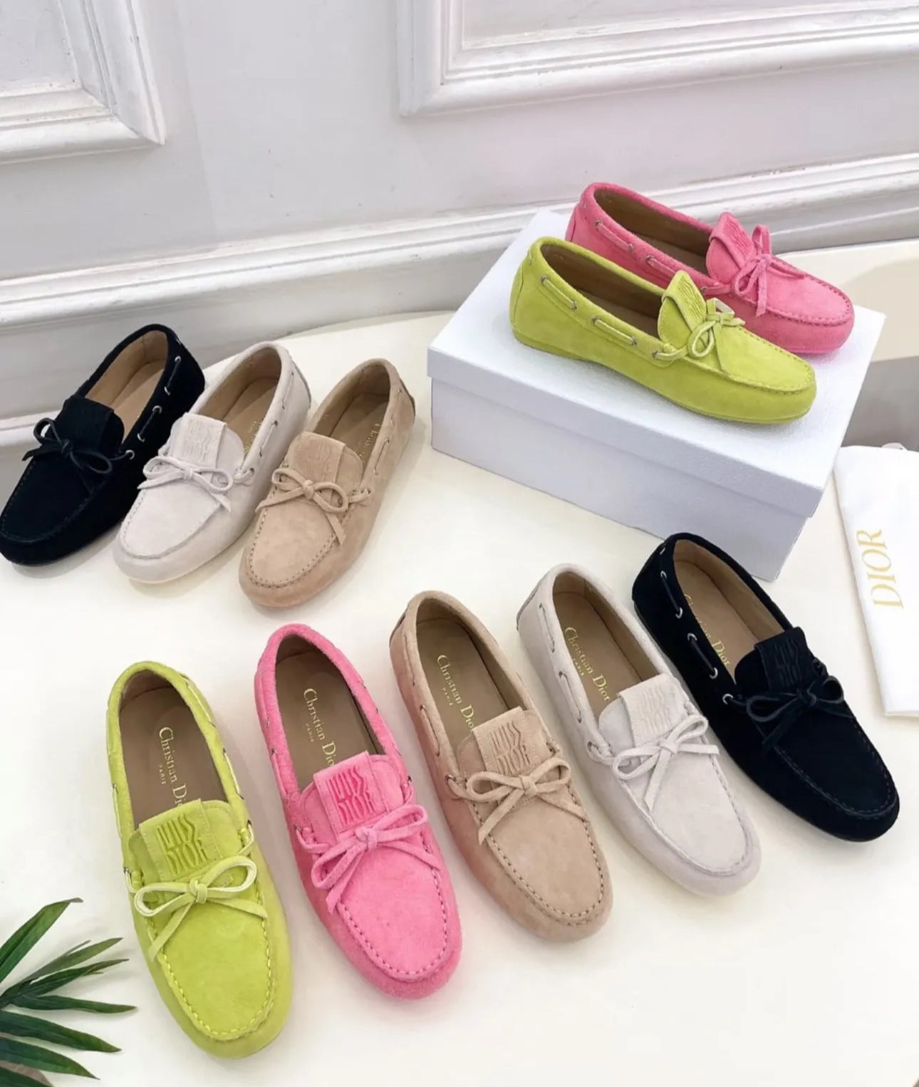 Suede Loafers
