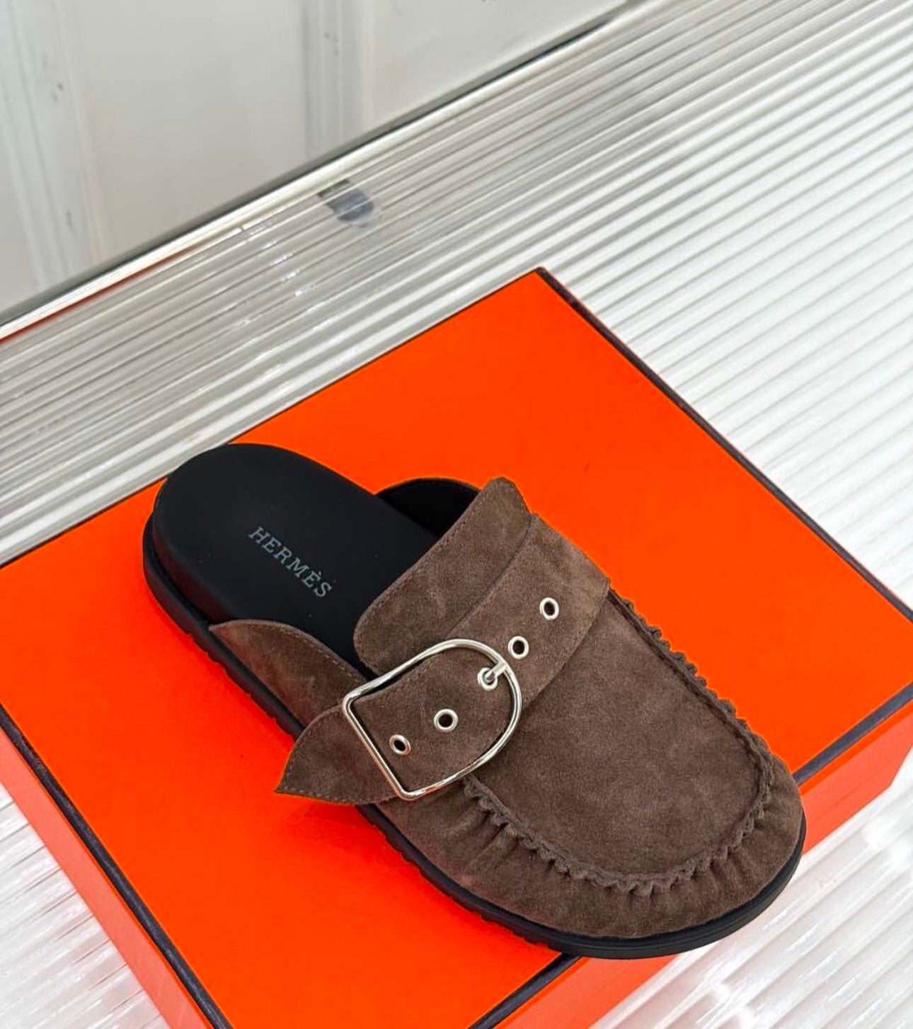 Suede Slippers