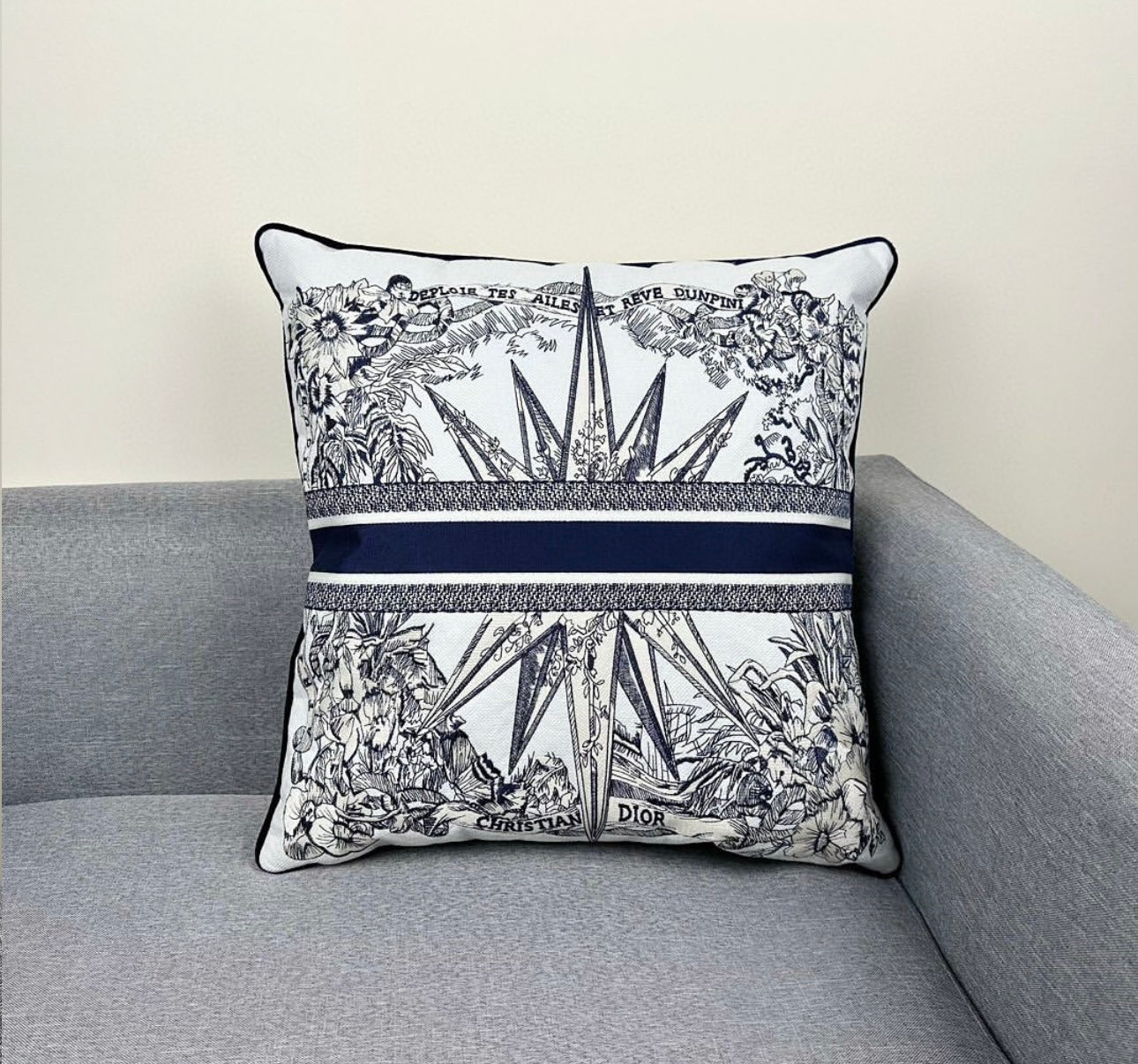 Embroidered Cushion