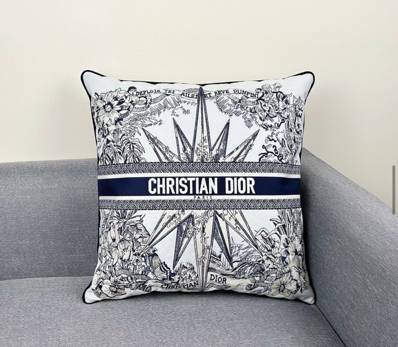 Embroidered Cushion