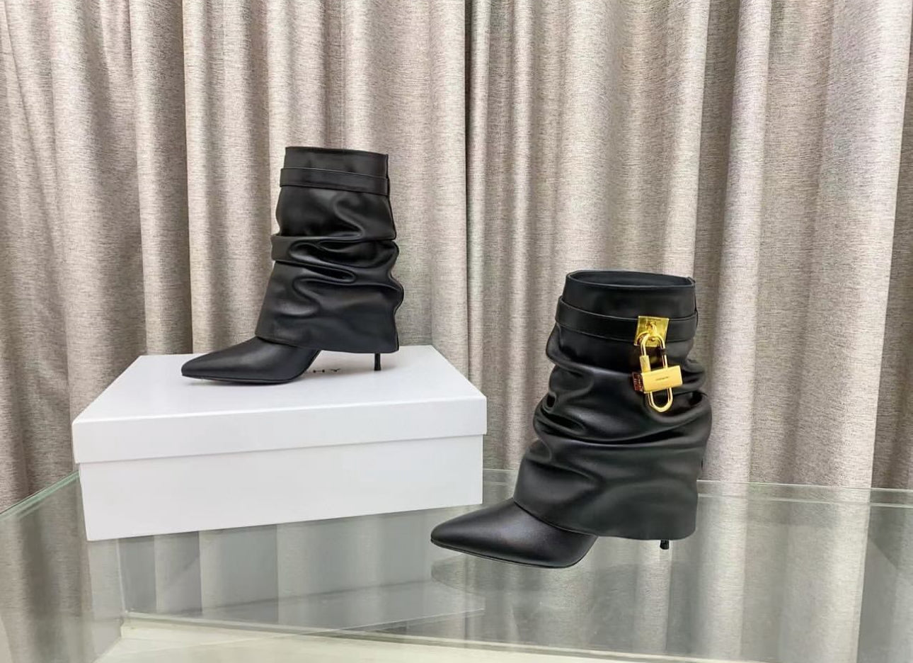 Lock Ankle Boots