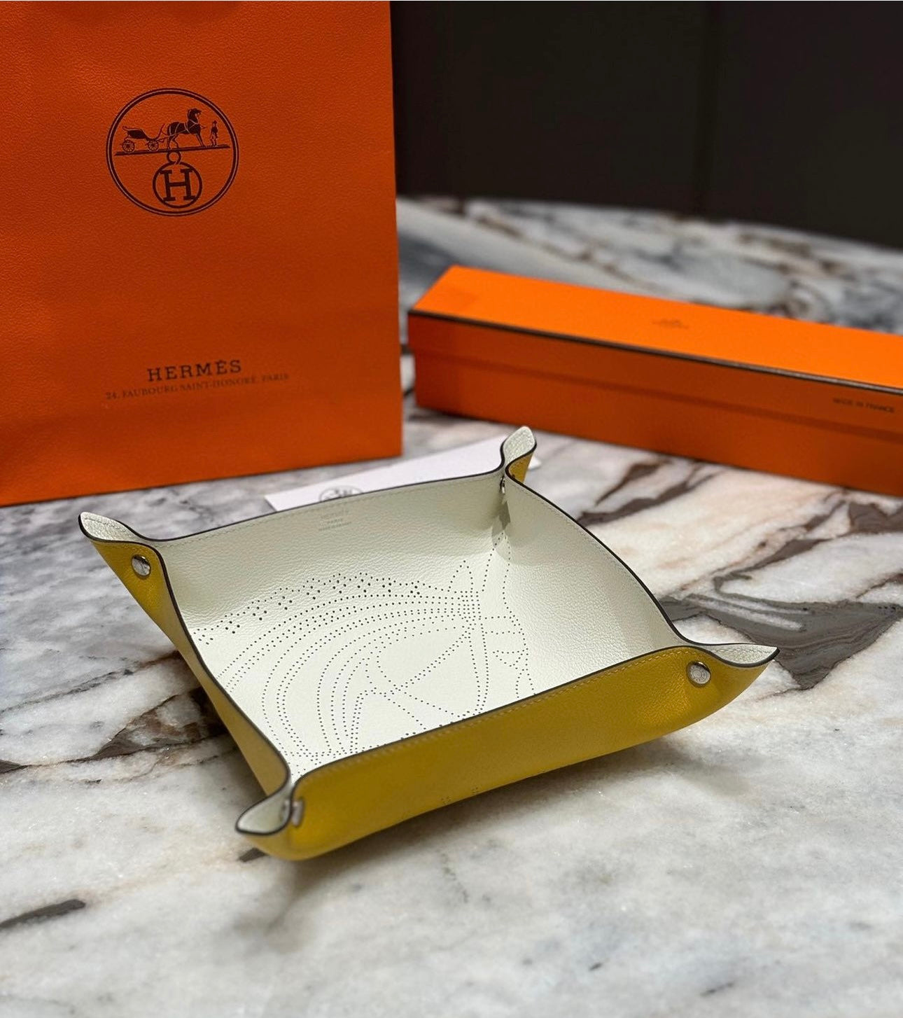 Leather Tray