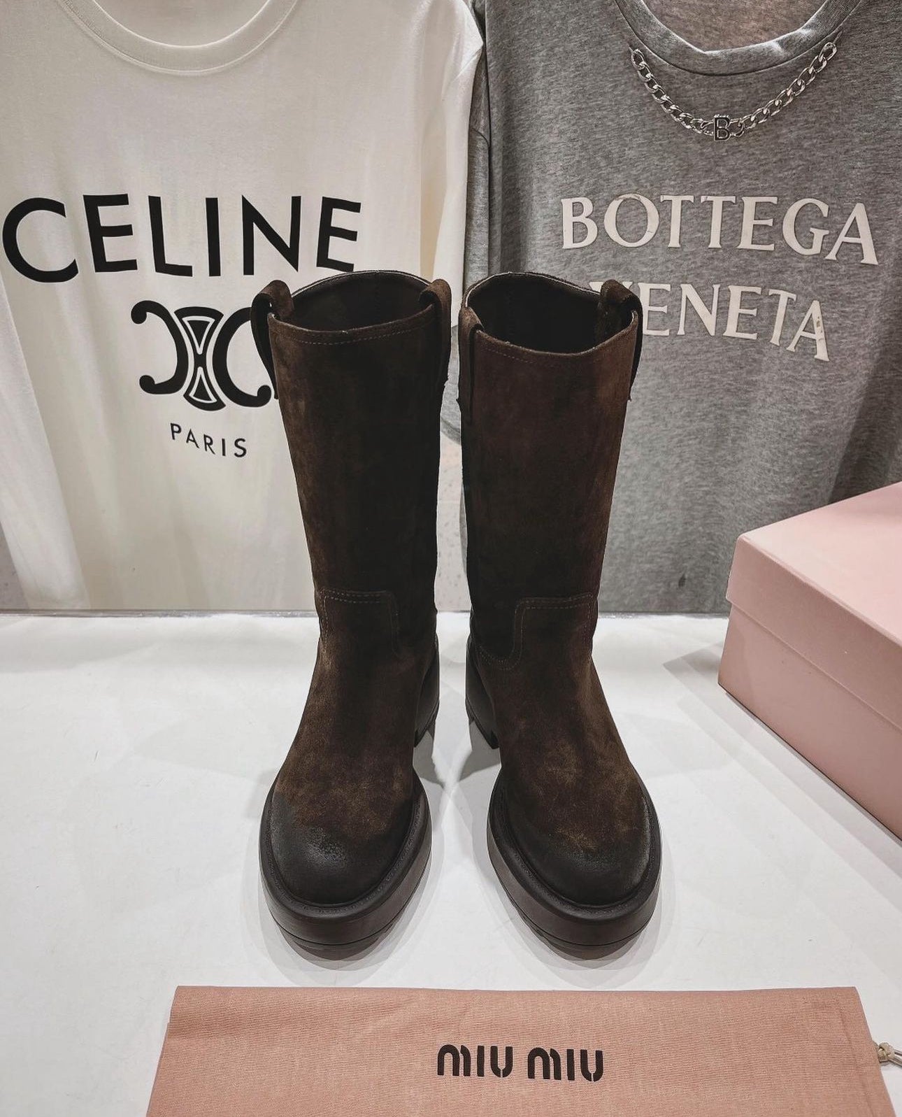 Suede Boots