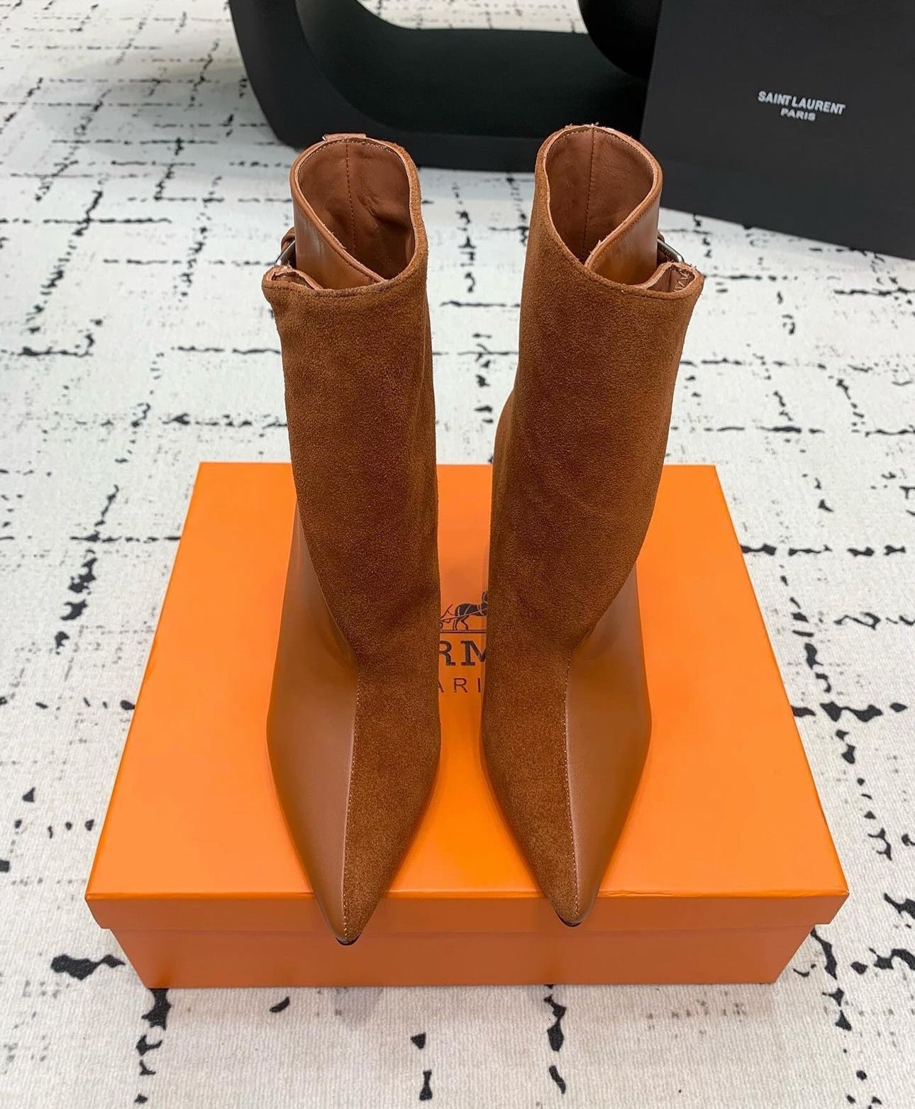 Leather Suede Boots
