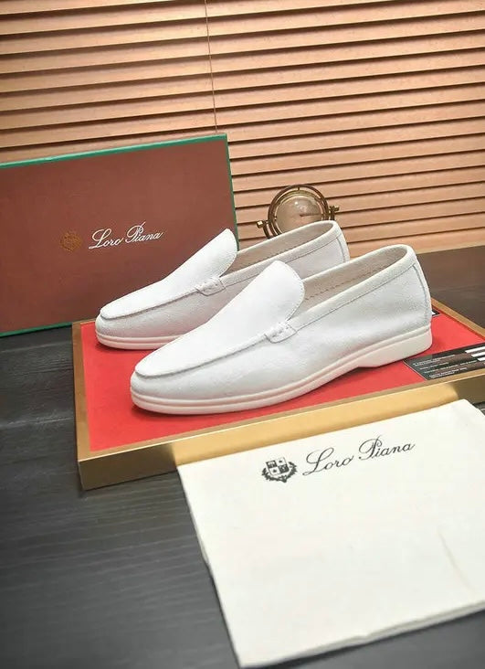 Suede Loafers