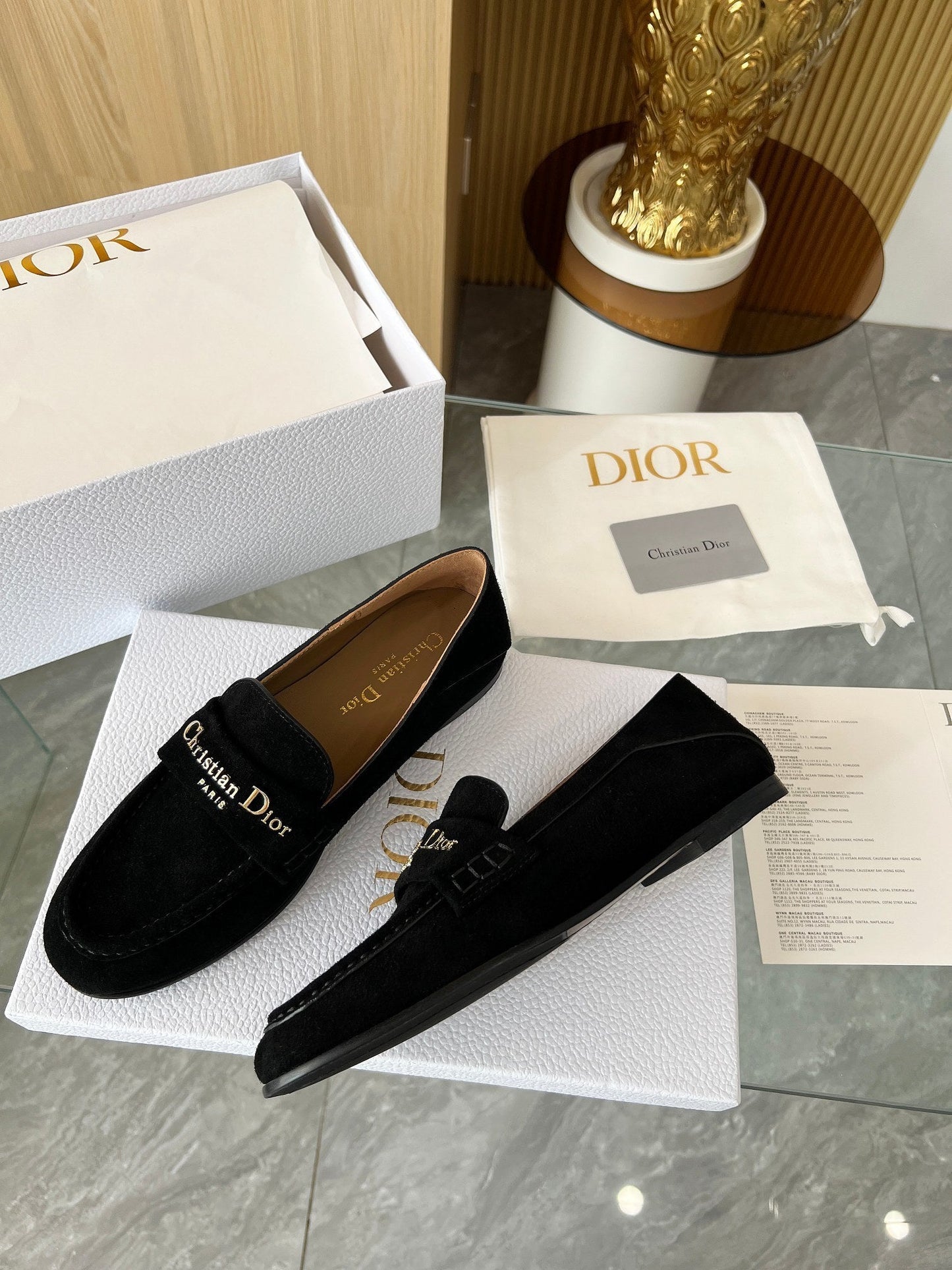 Suede Loafers