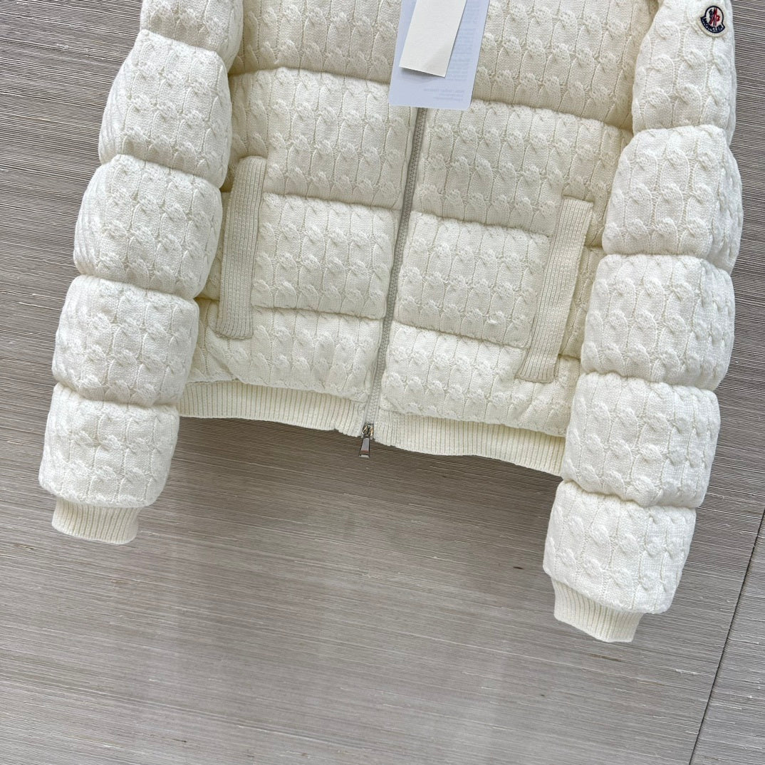 Cable Knit Puffer