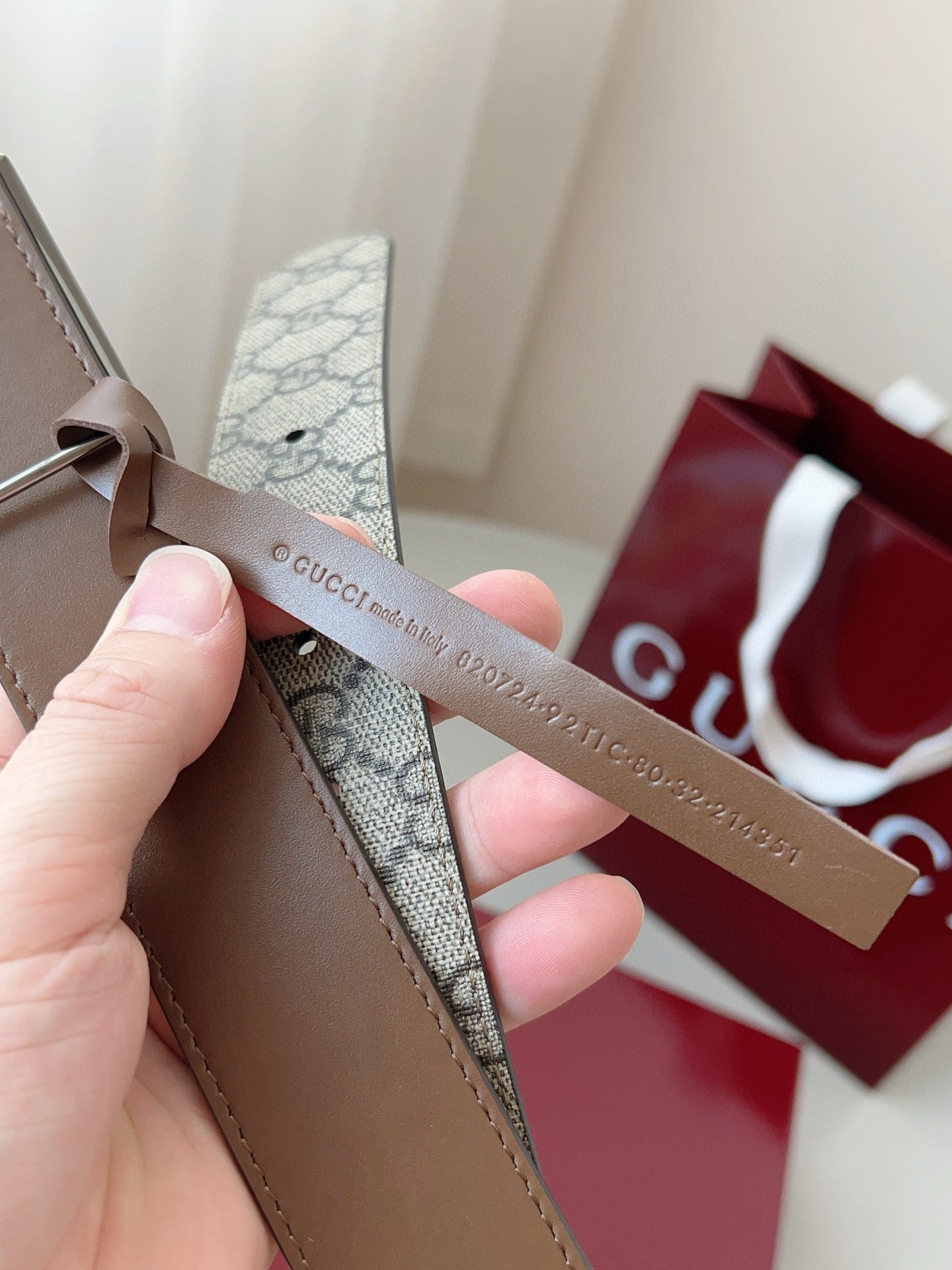 Reversible Belt
