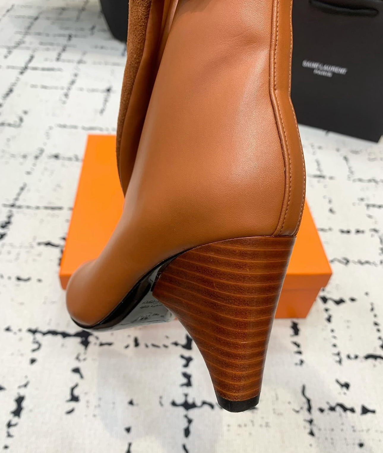 Leather Suede Boots