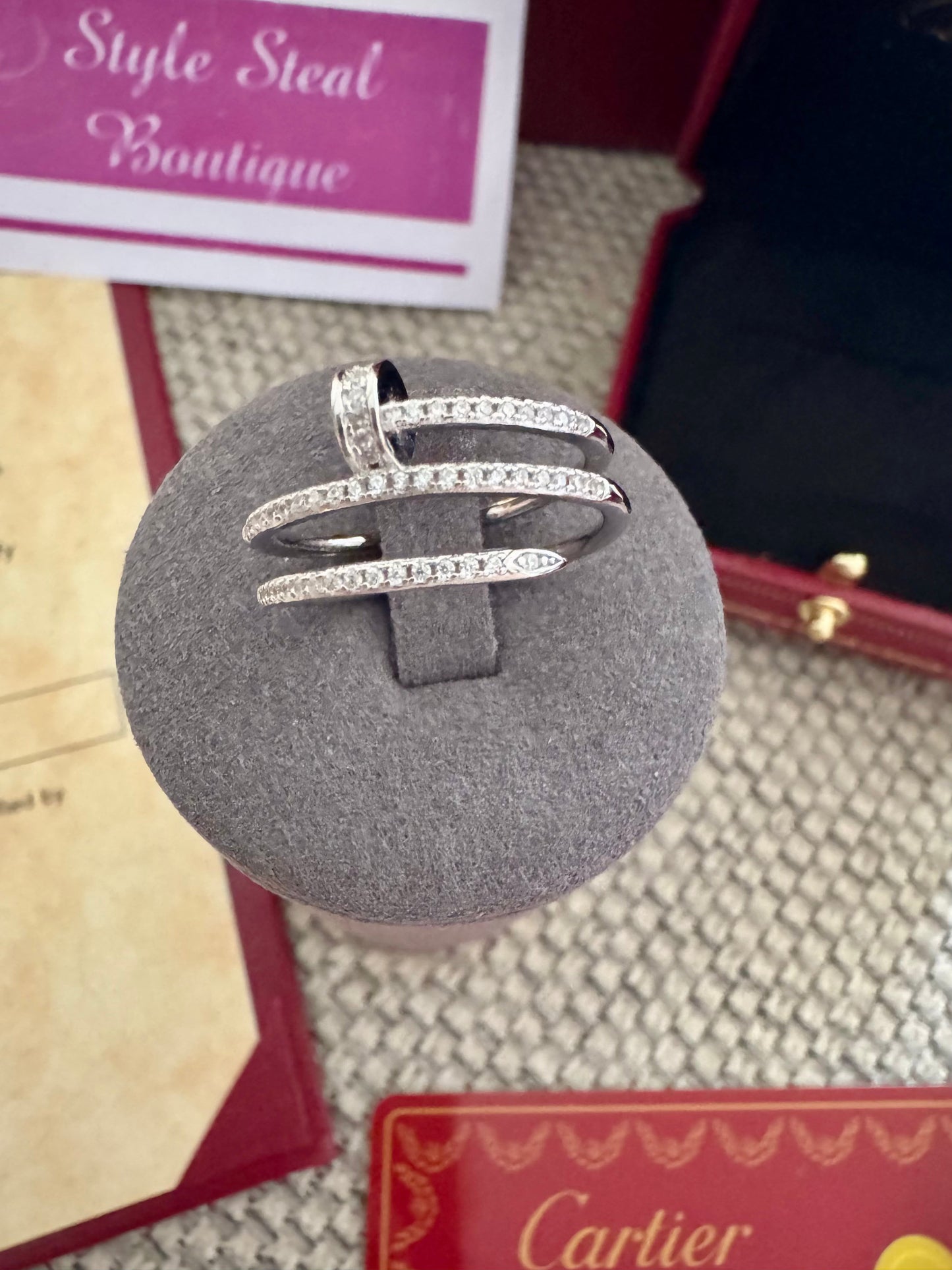 Original Quality Juste Un Clou Double Ring
