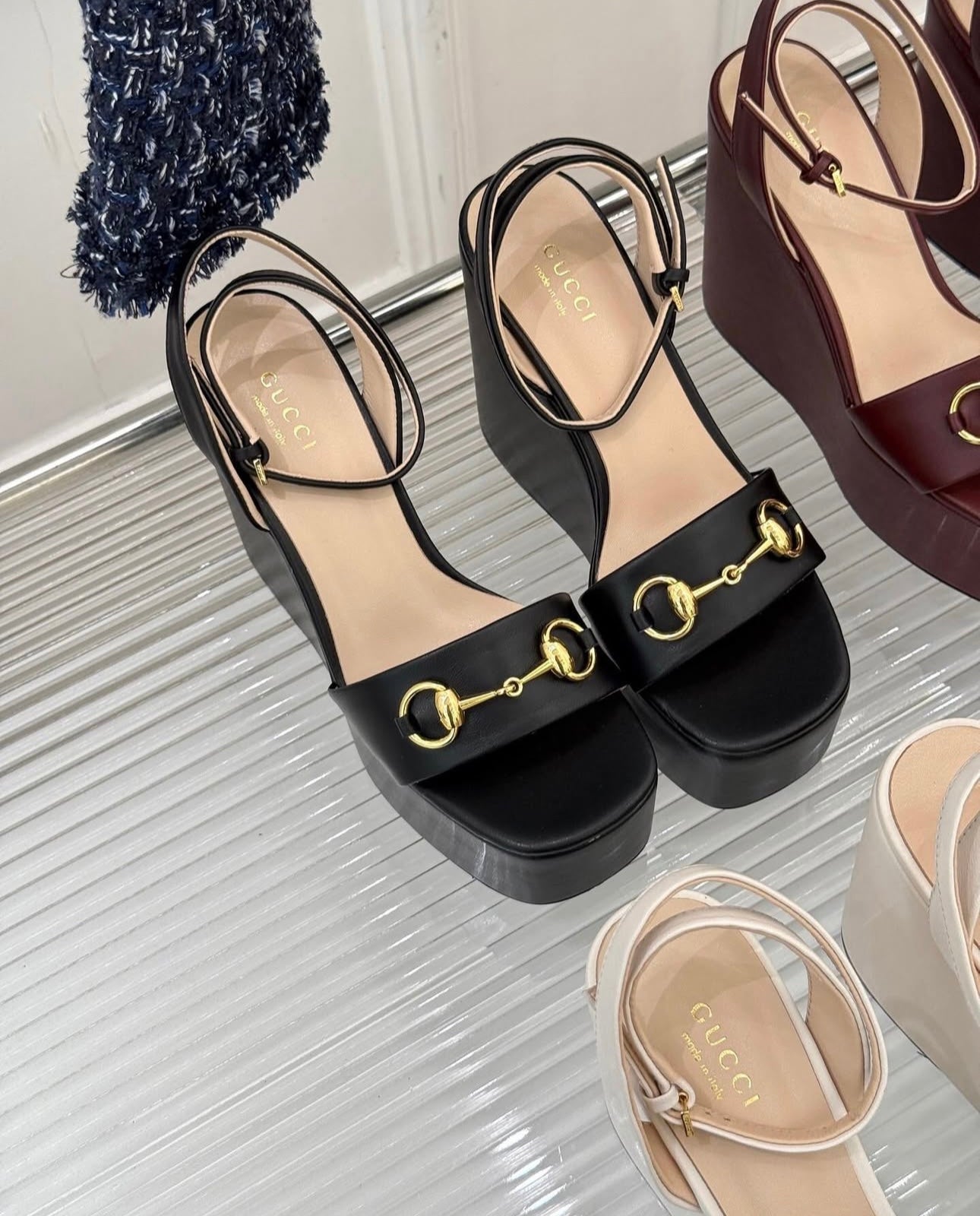Leather Wedges