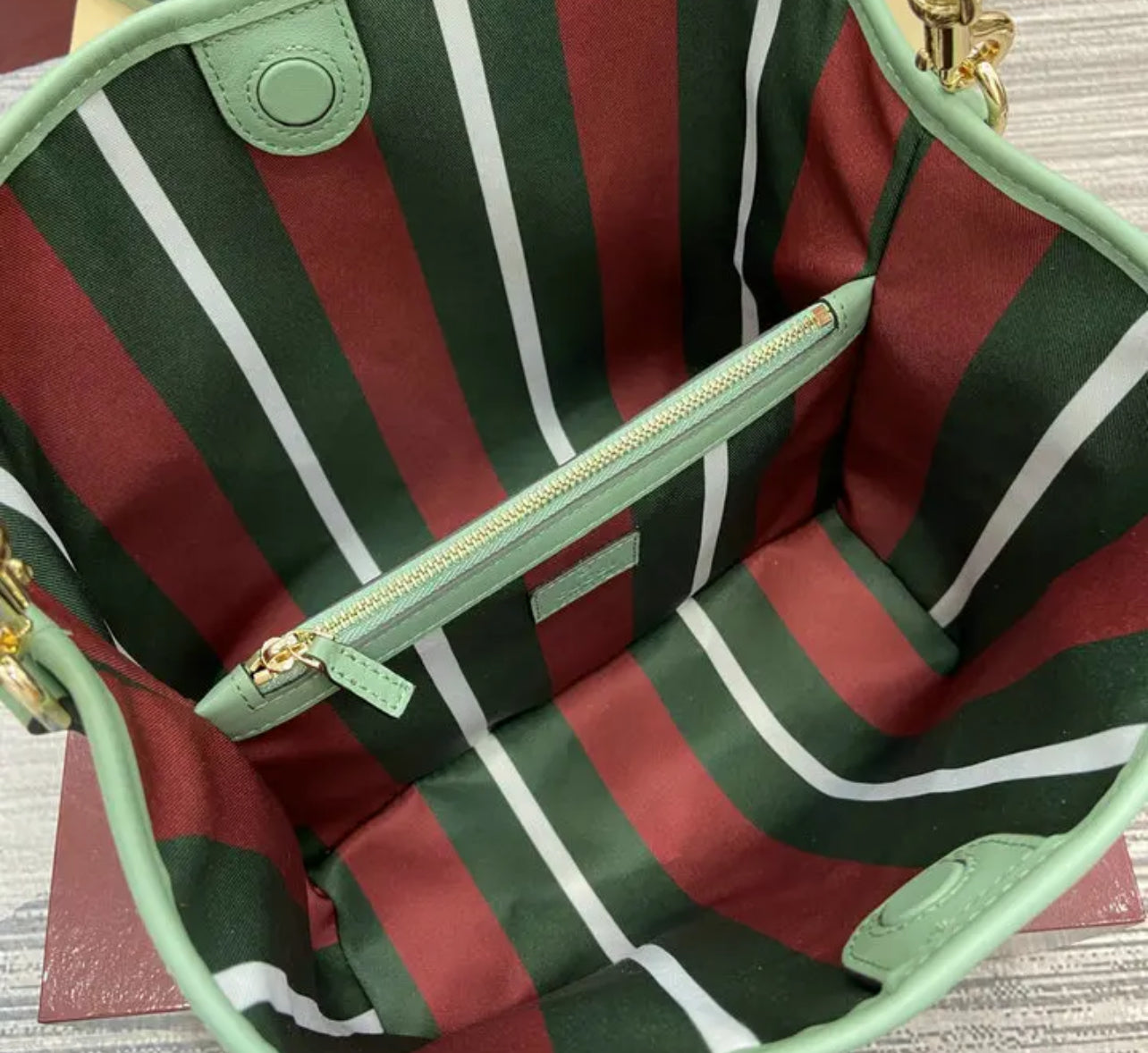 Emblem Bucket Bag