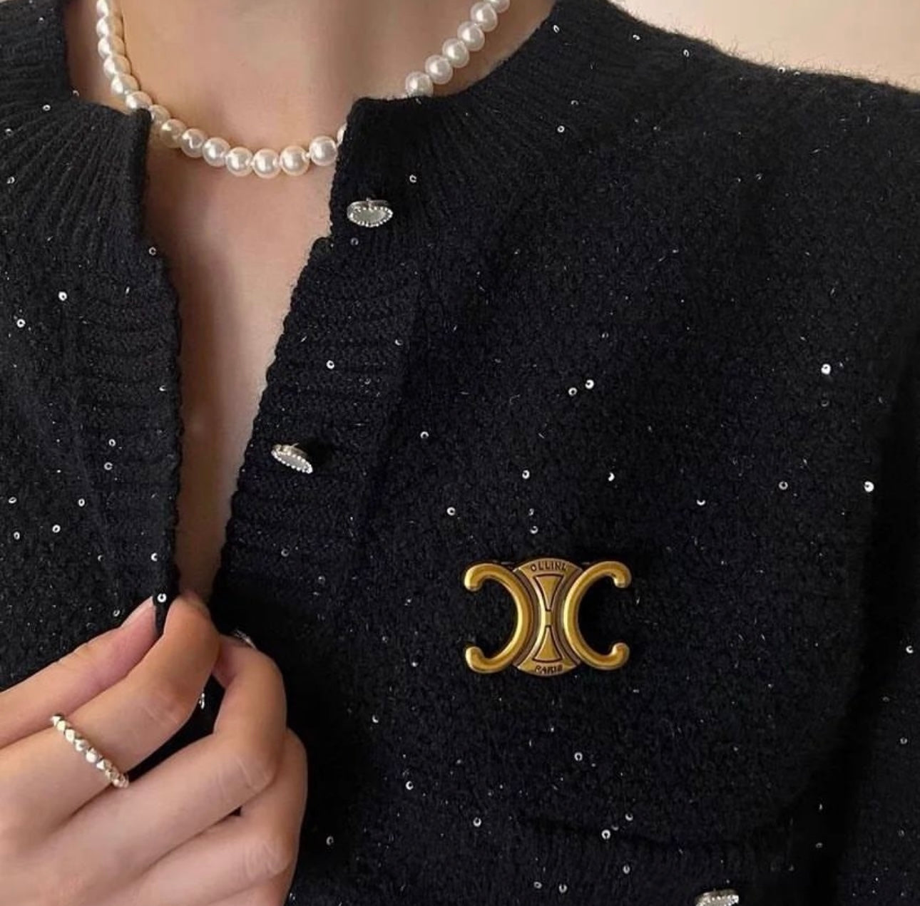Logo Brooch