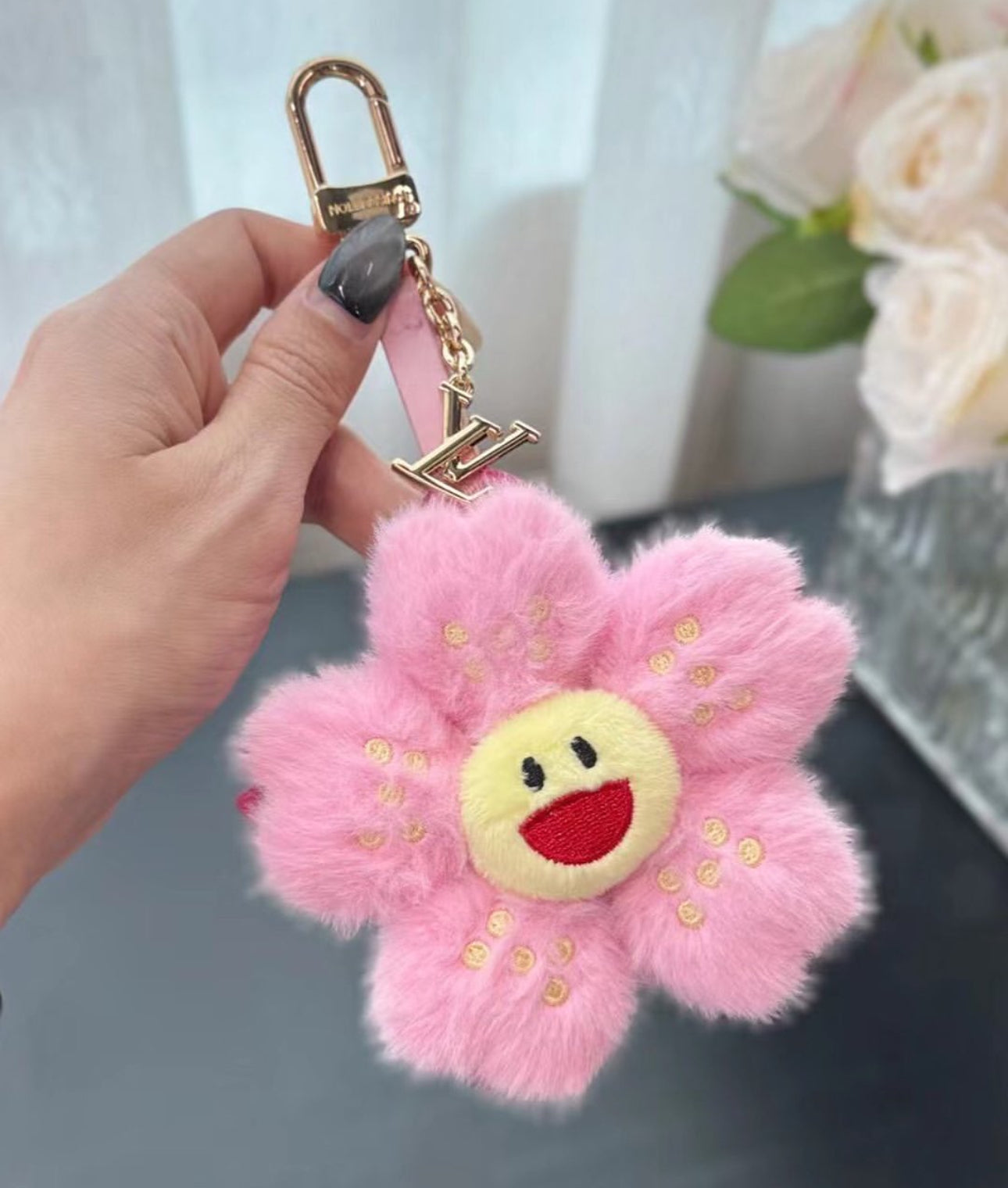 Flower Bag Charm/Keychain