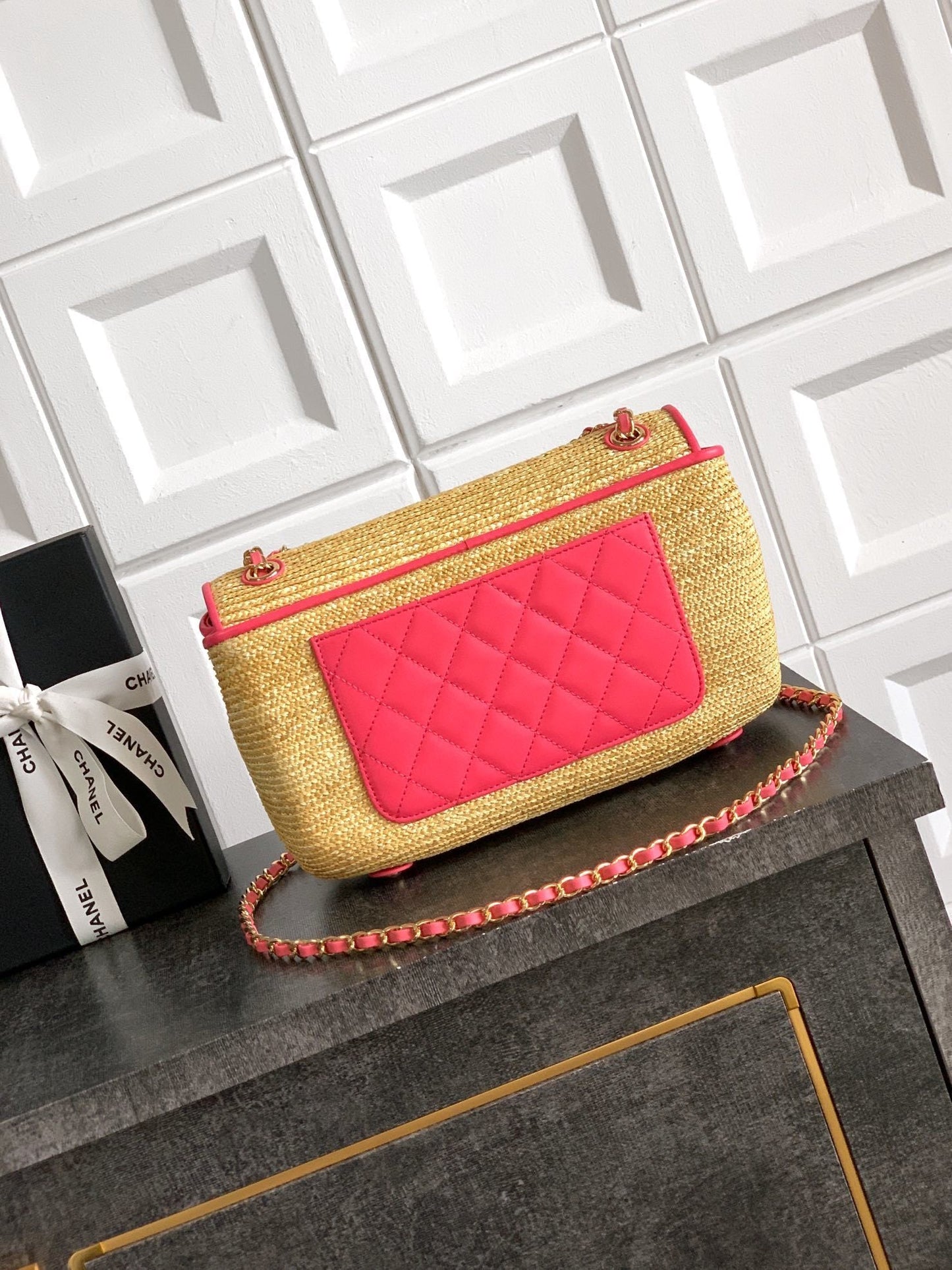 Raffia Classic Flap
