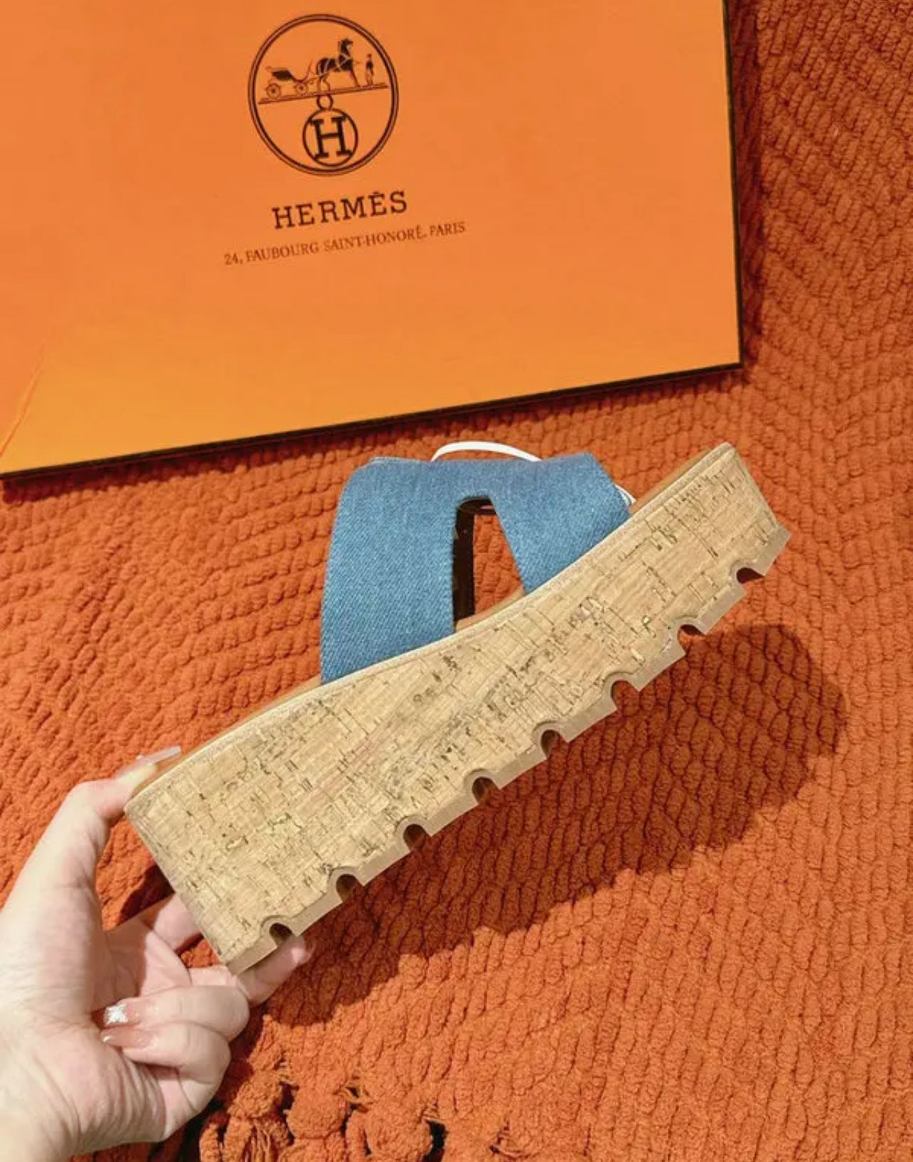 Eze Denim Sandals