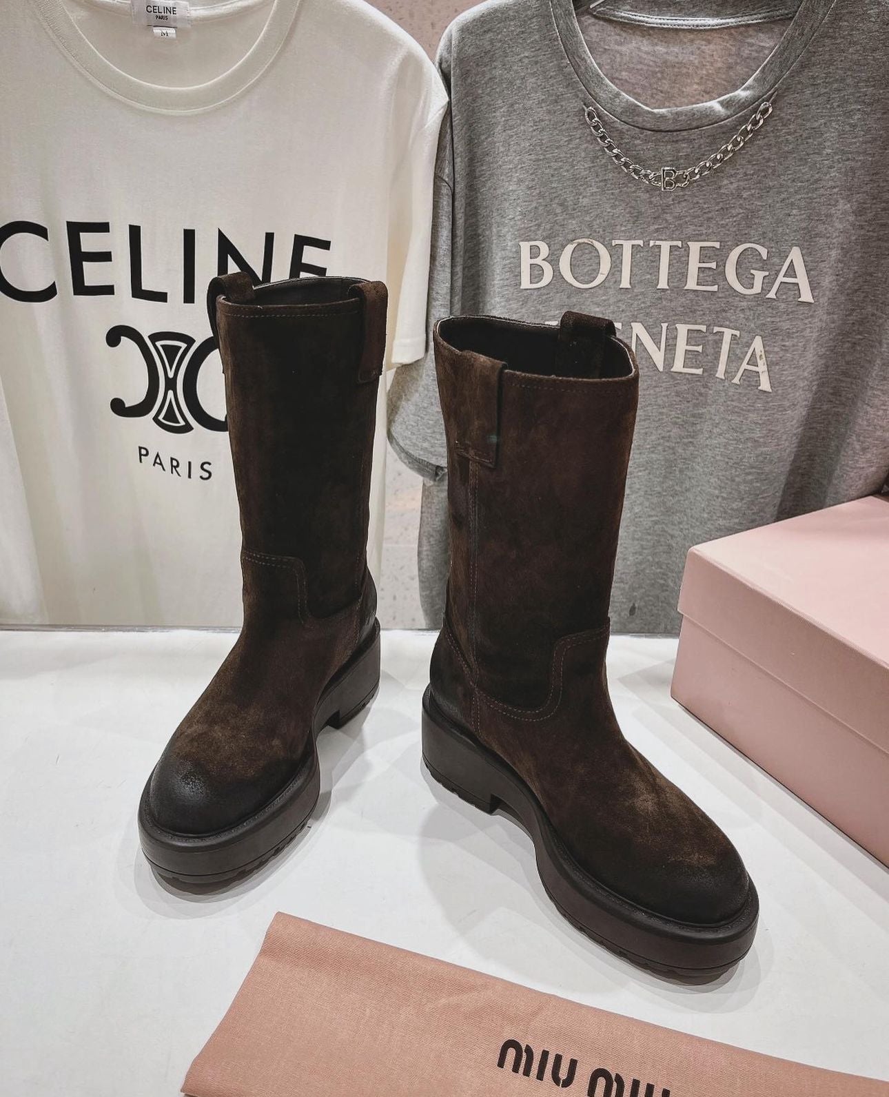 Suede Boots