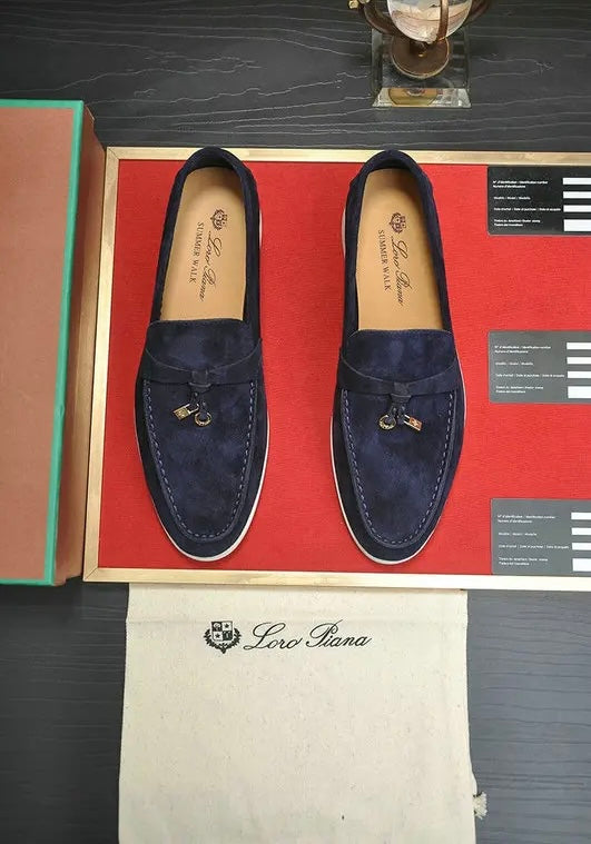 Suede Loafers
