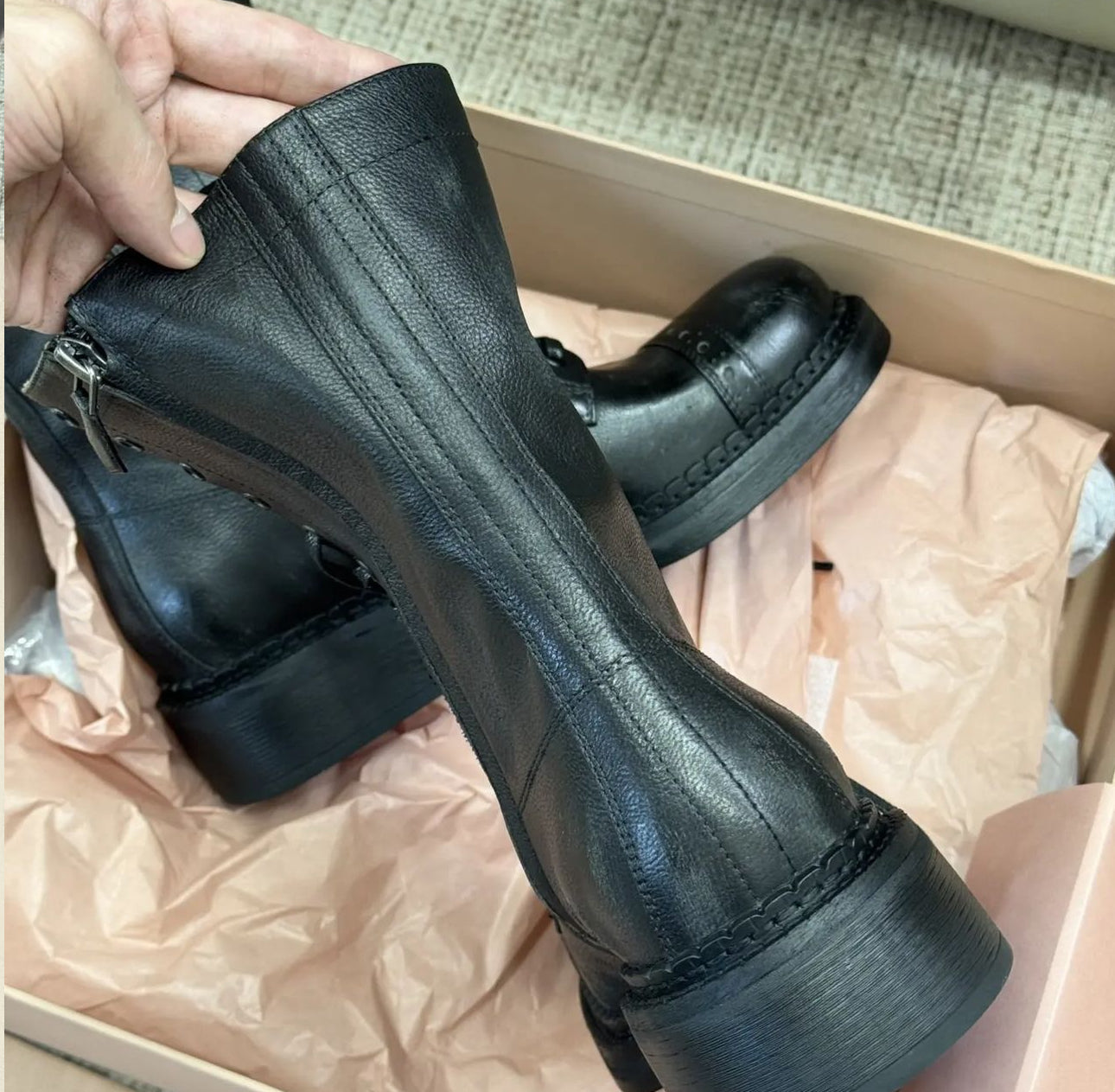 Leather Boots