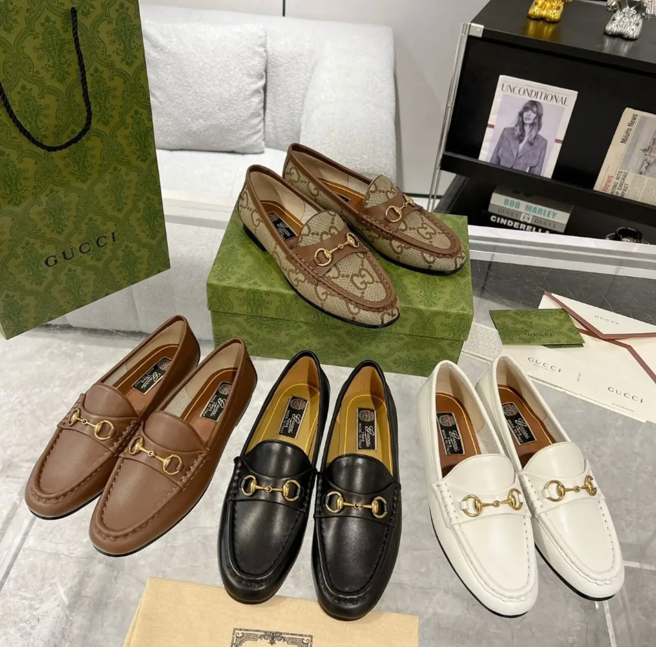 Leather Loafers