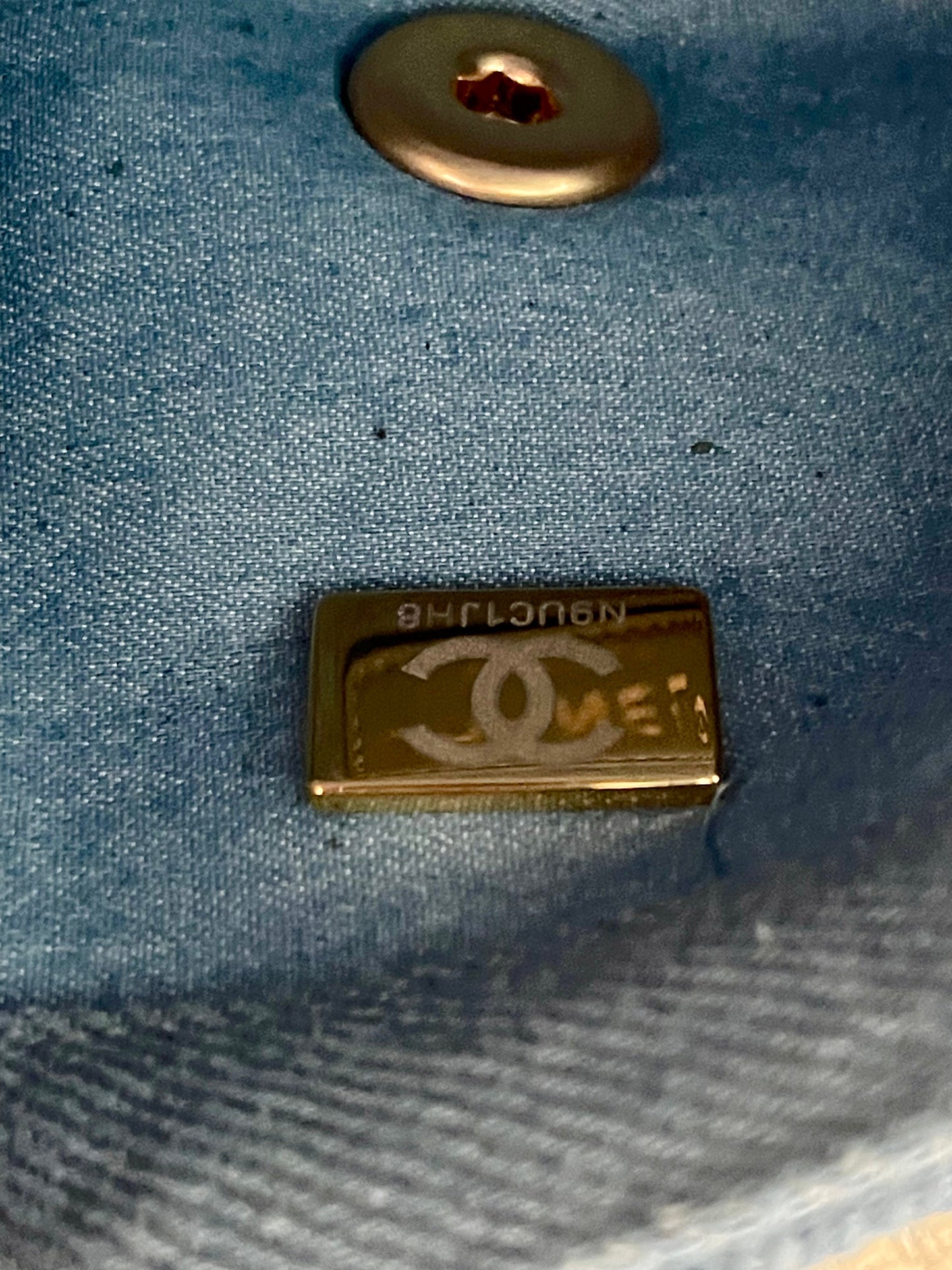 CC Denim Rectangle Mini