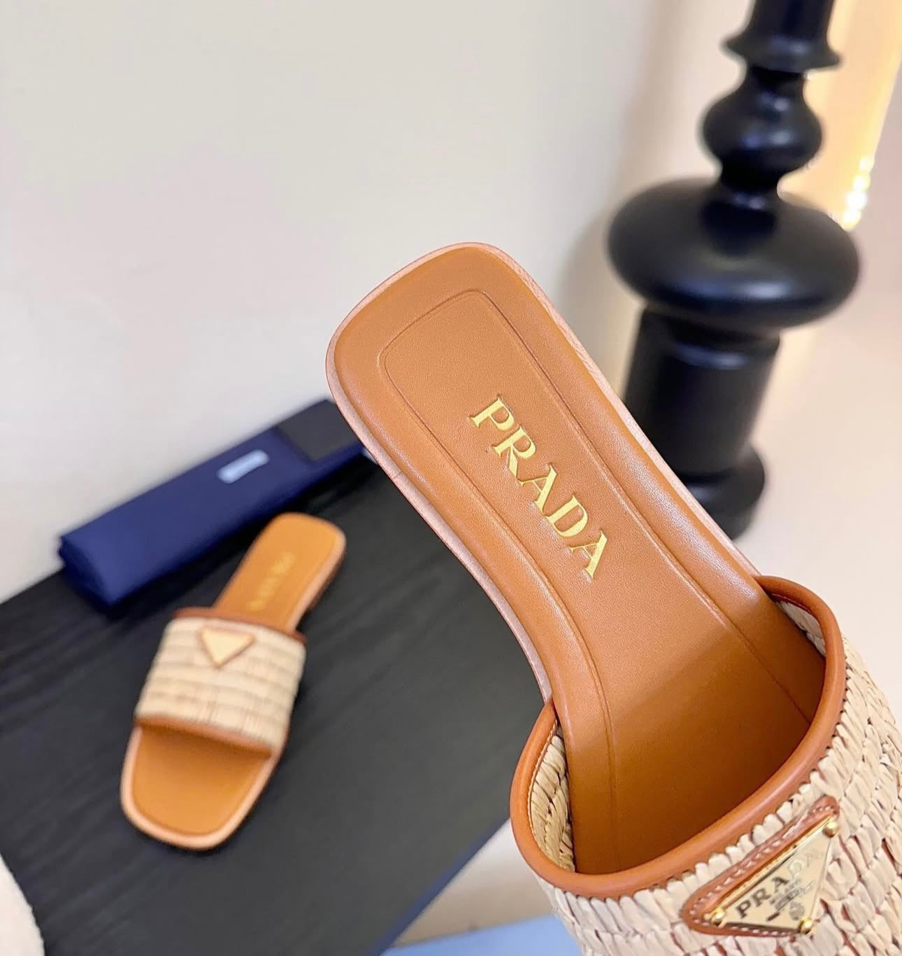 Leather Slides