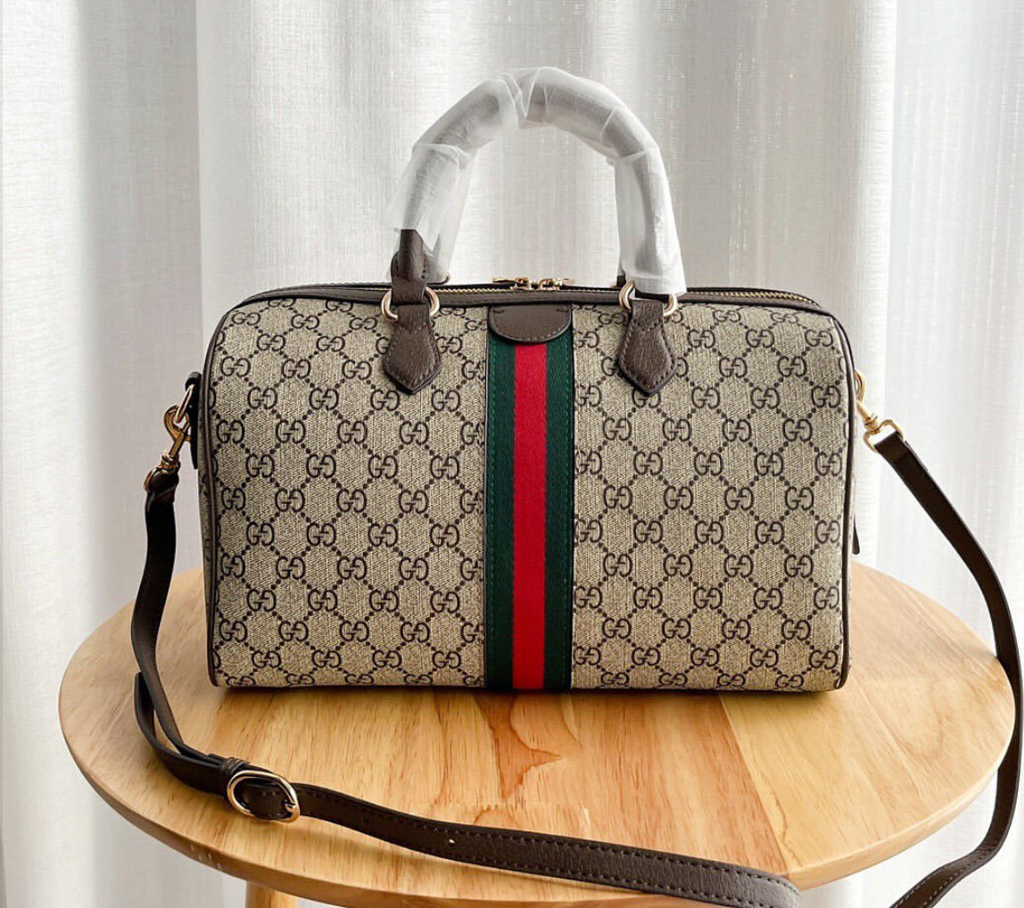 Ophidia Top Handle Bag