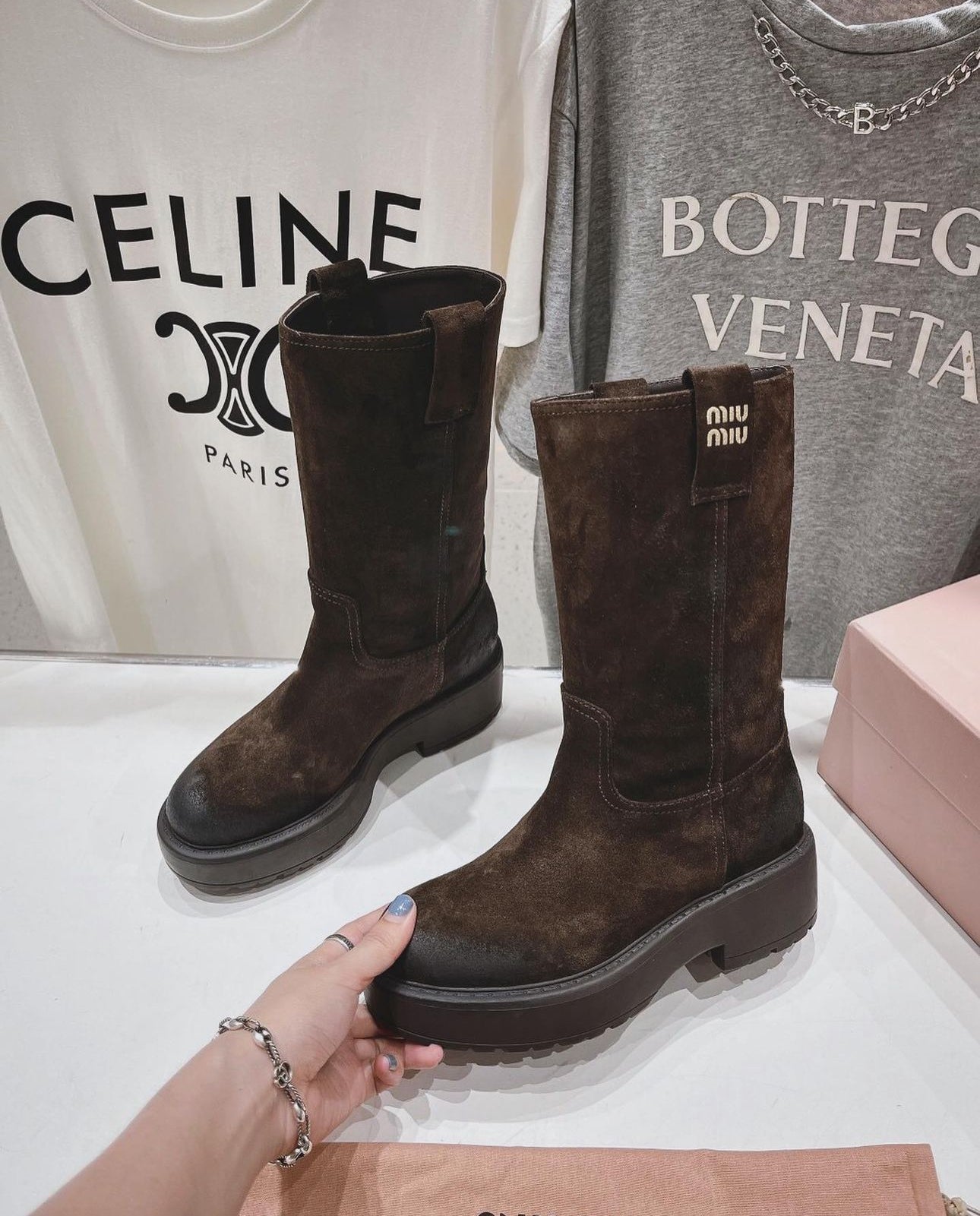 Suede Boots