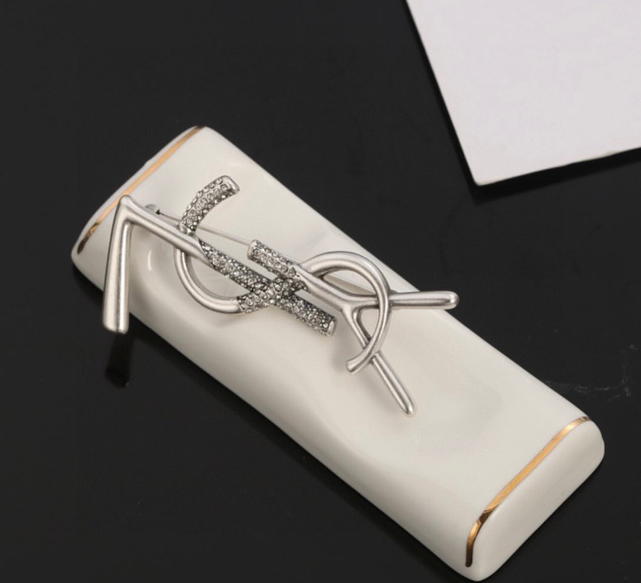 Logo Brooch