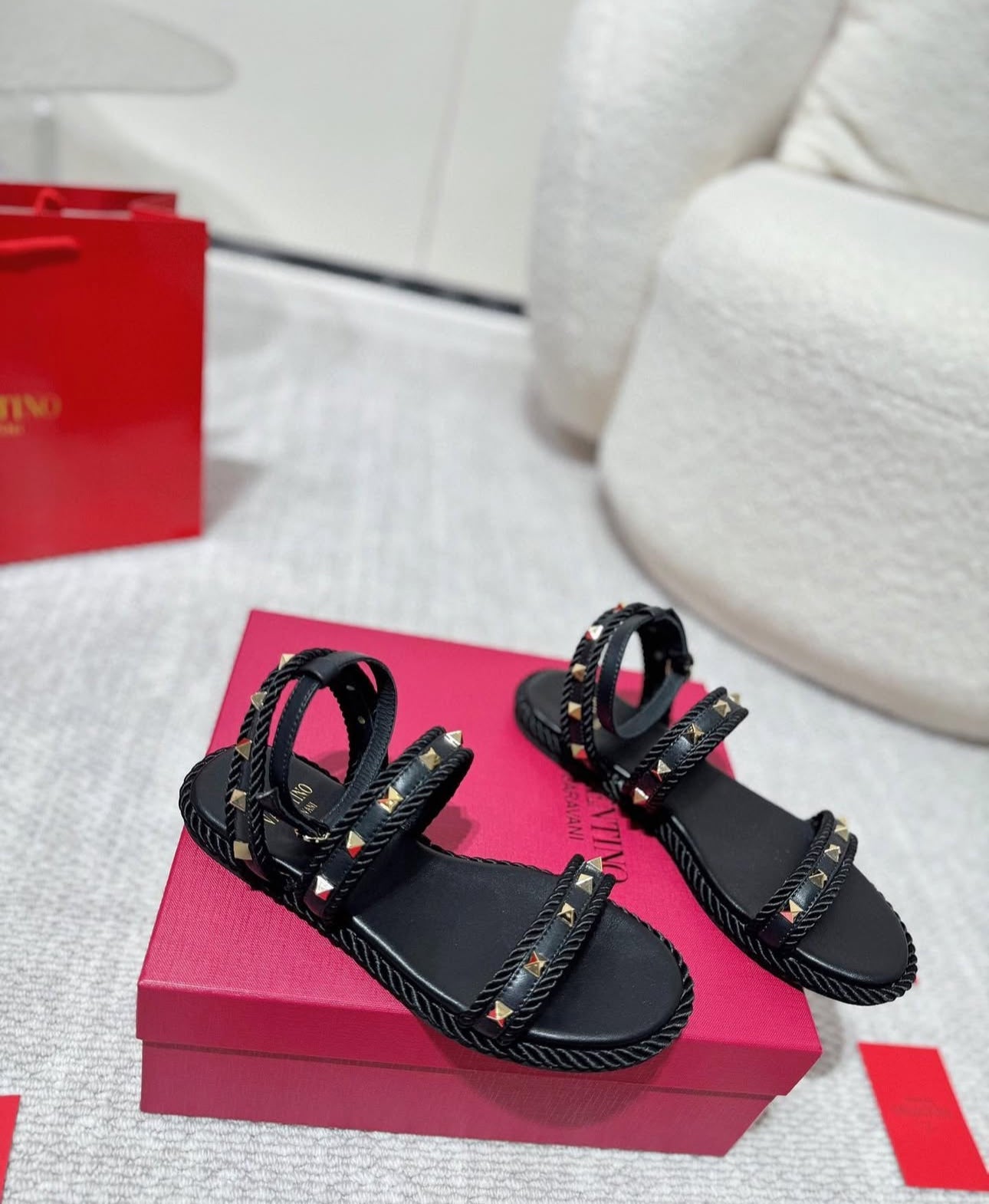 Studded Sandals