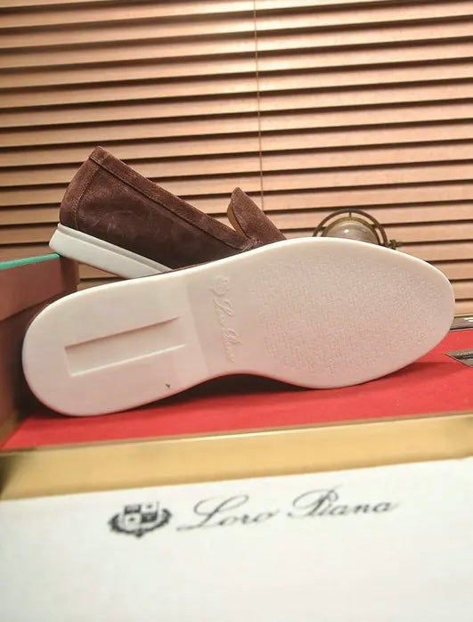 Suede Loafers