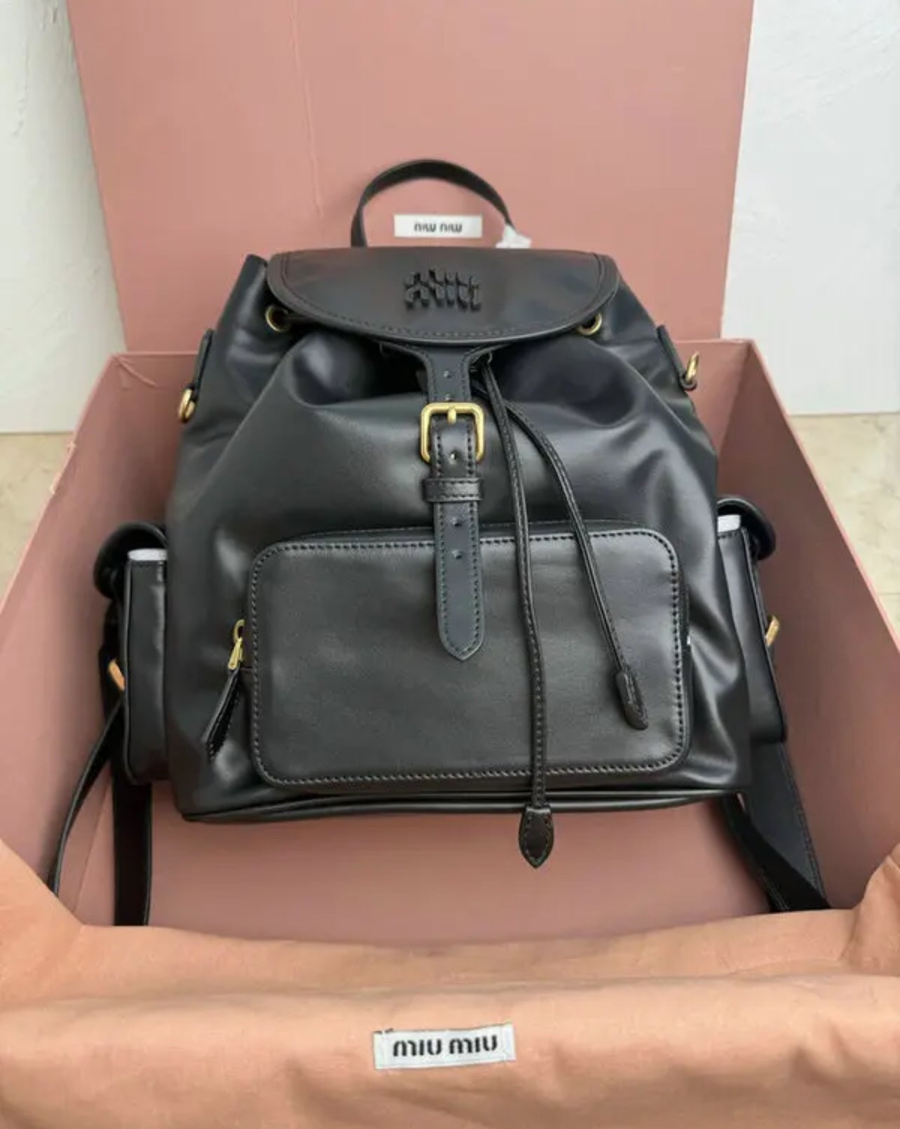 Leather Backpack