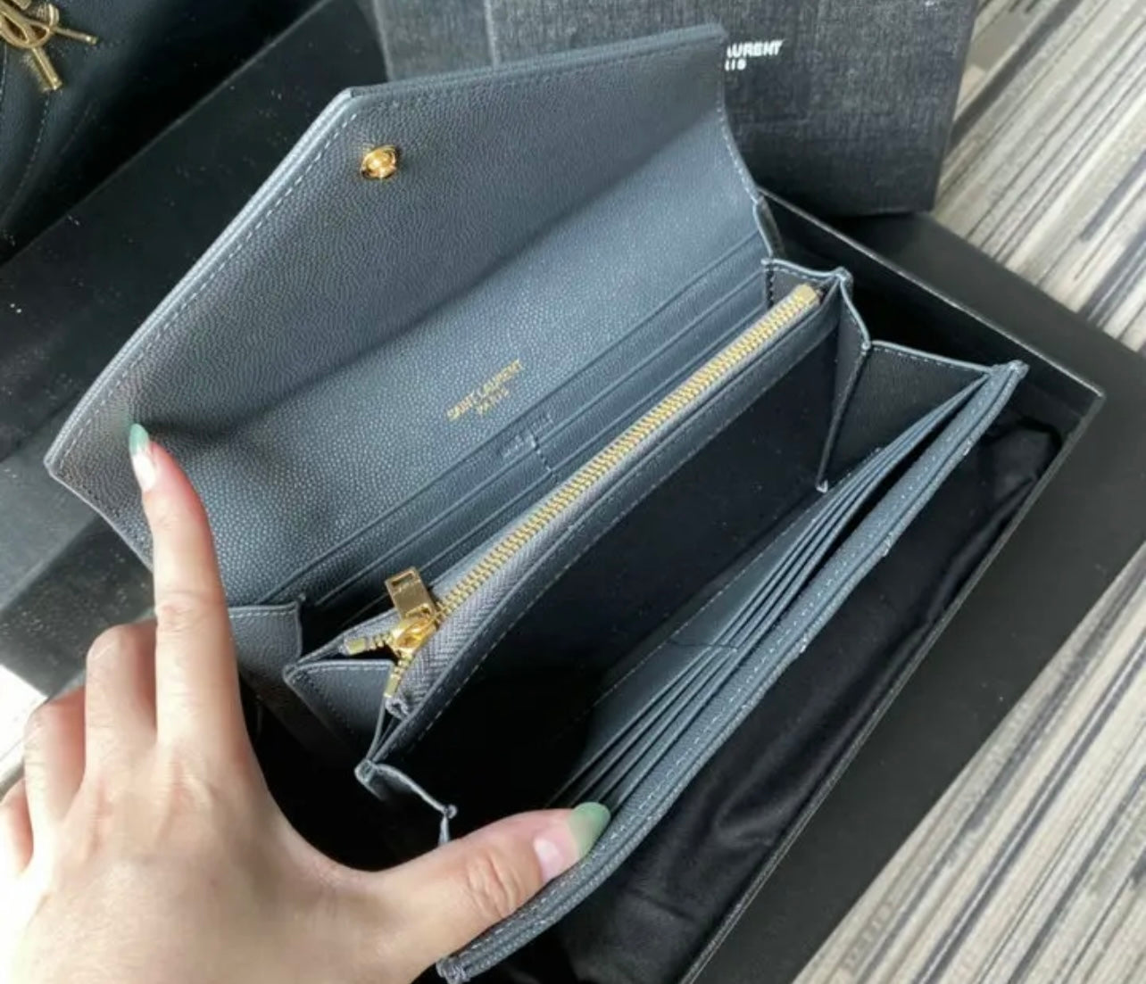 Large Flap Wallet