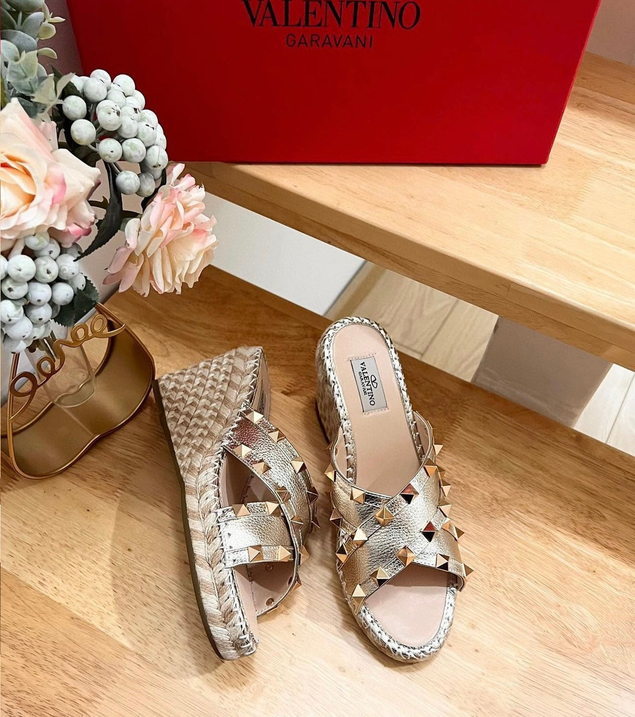Studded Wedges