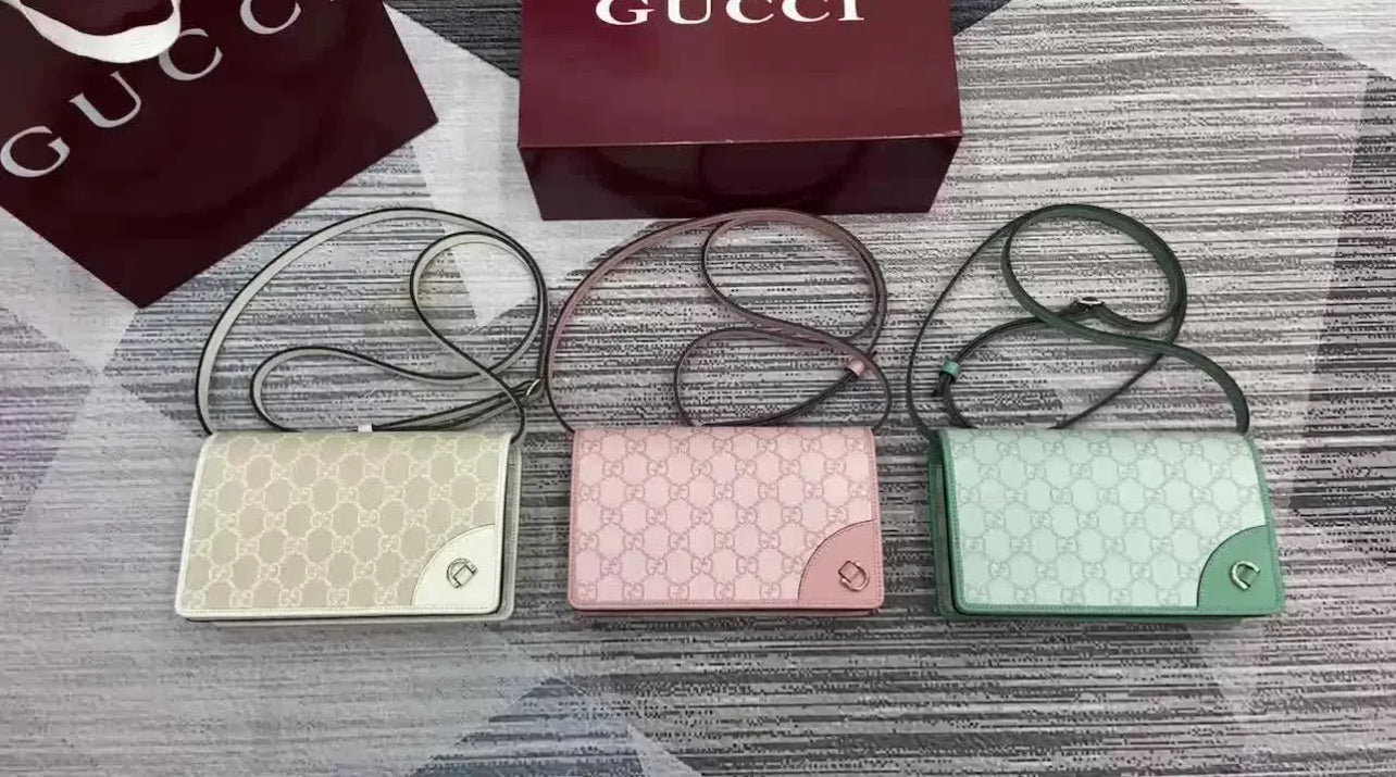 Emblem Strap Wallet