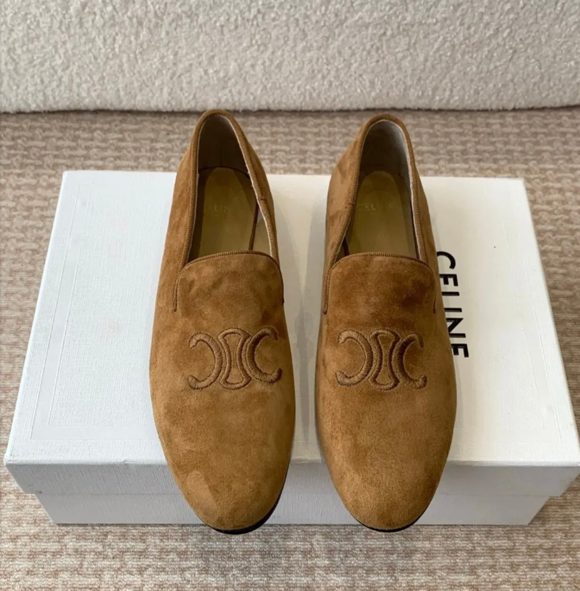Suede Loafers