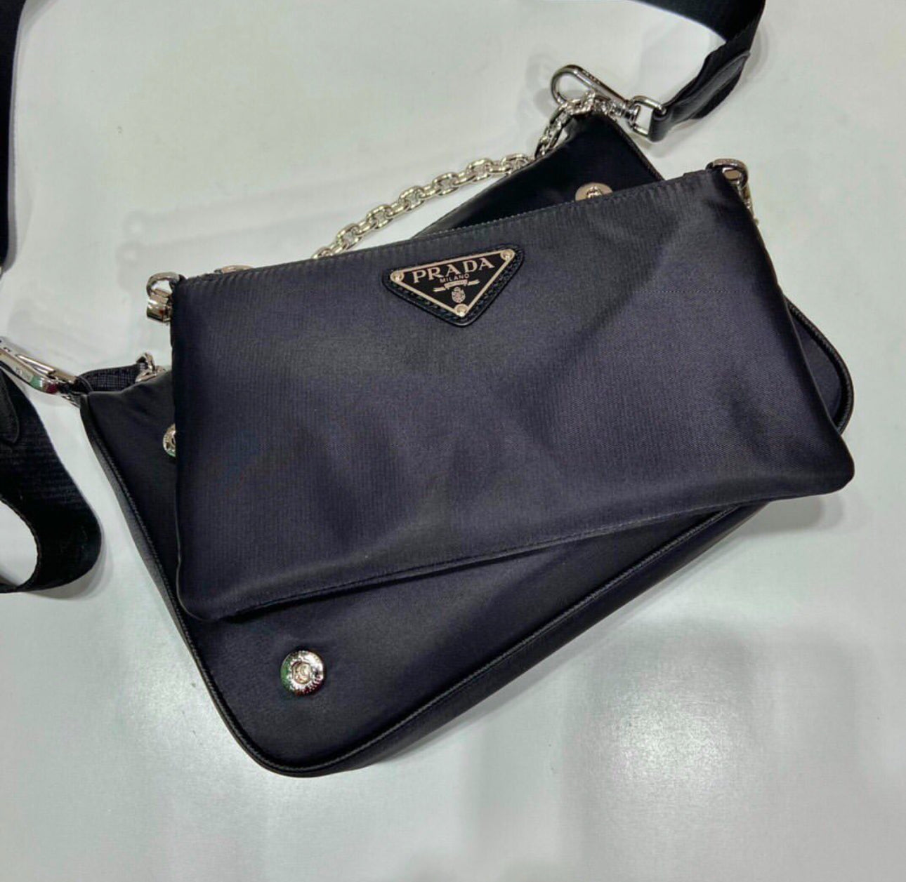 Re Nylon Shoulder Bag