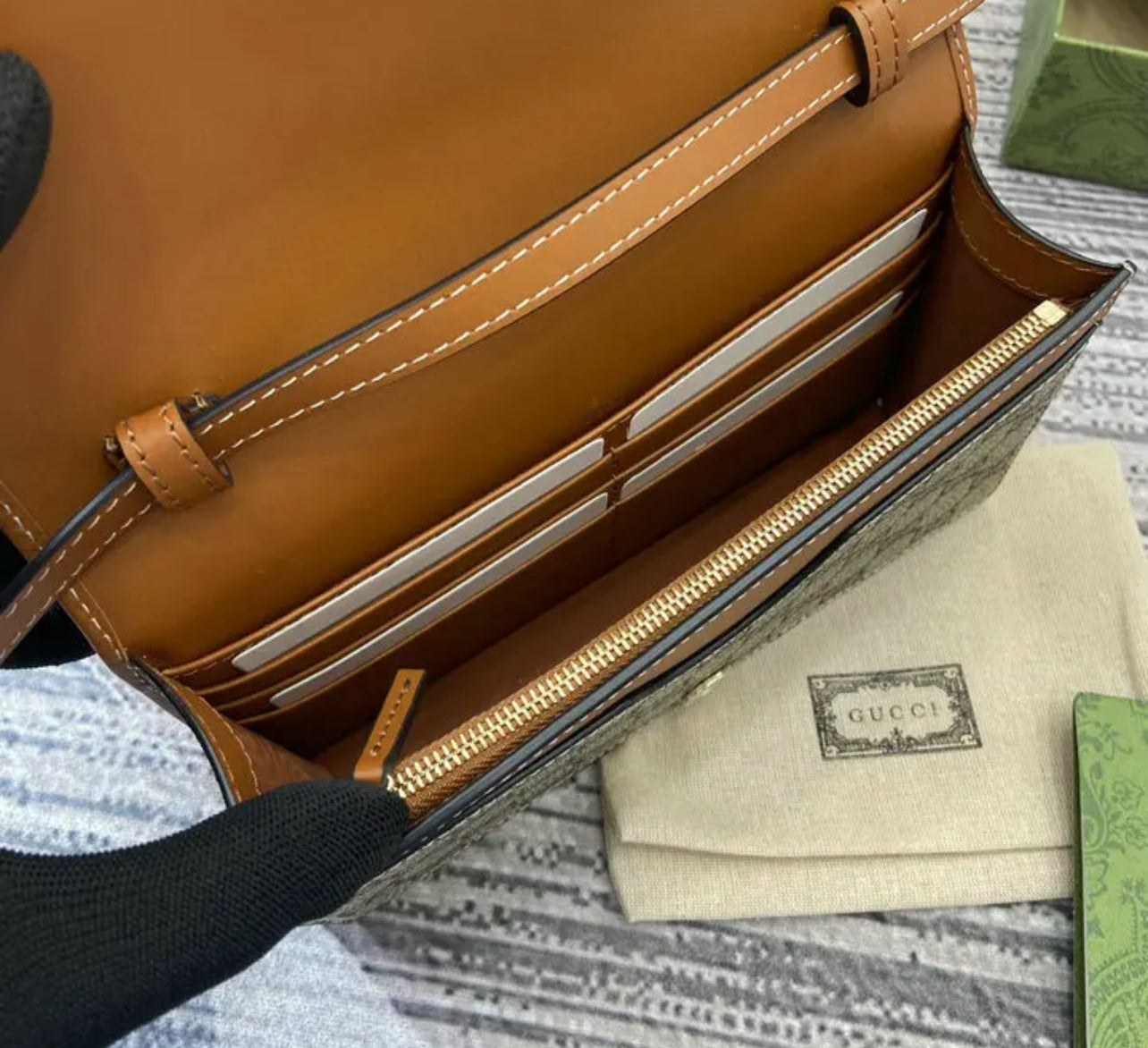 Emblem Strap Wallet