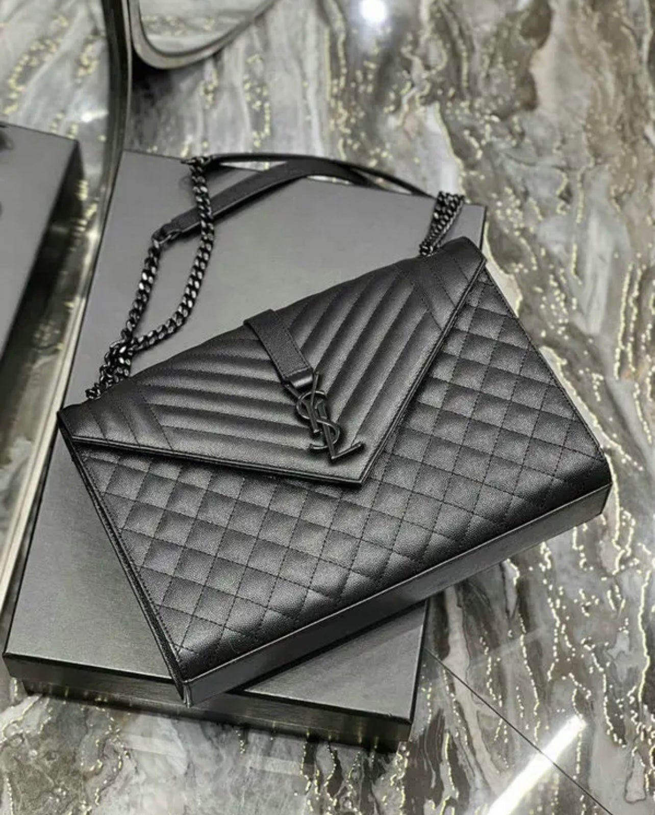 Envelope Chain Bag
