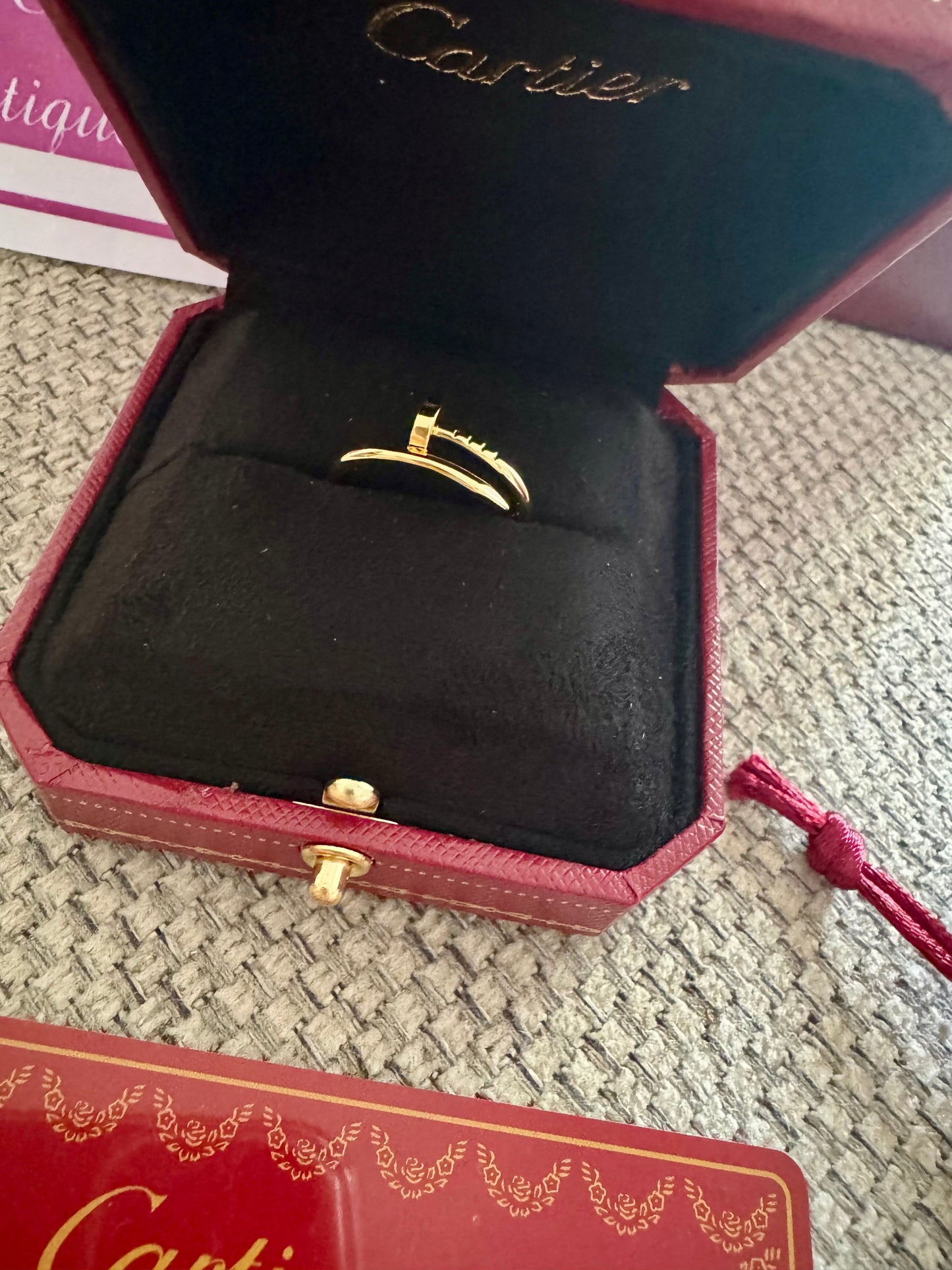 Original Quality Juste Un Clou Ring