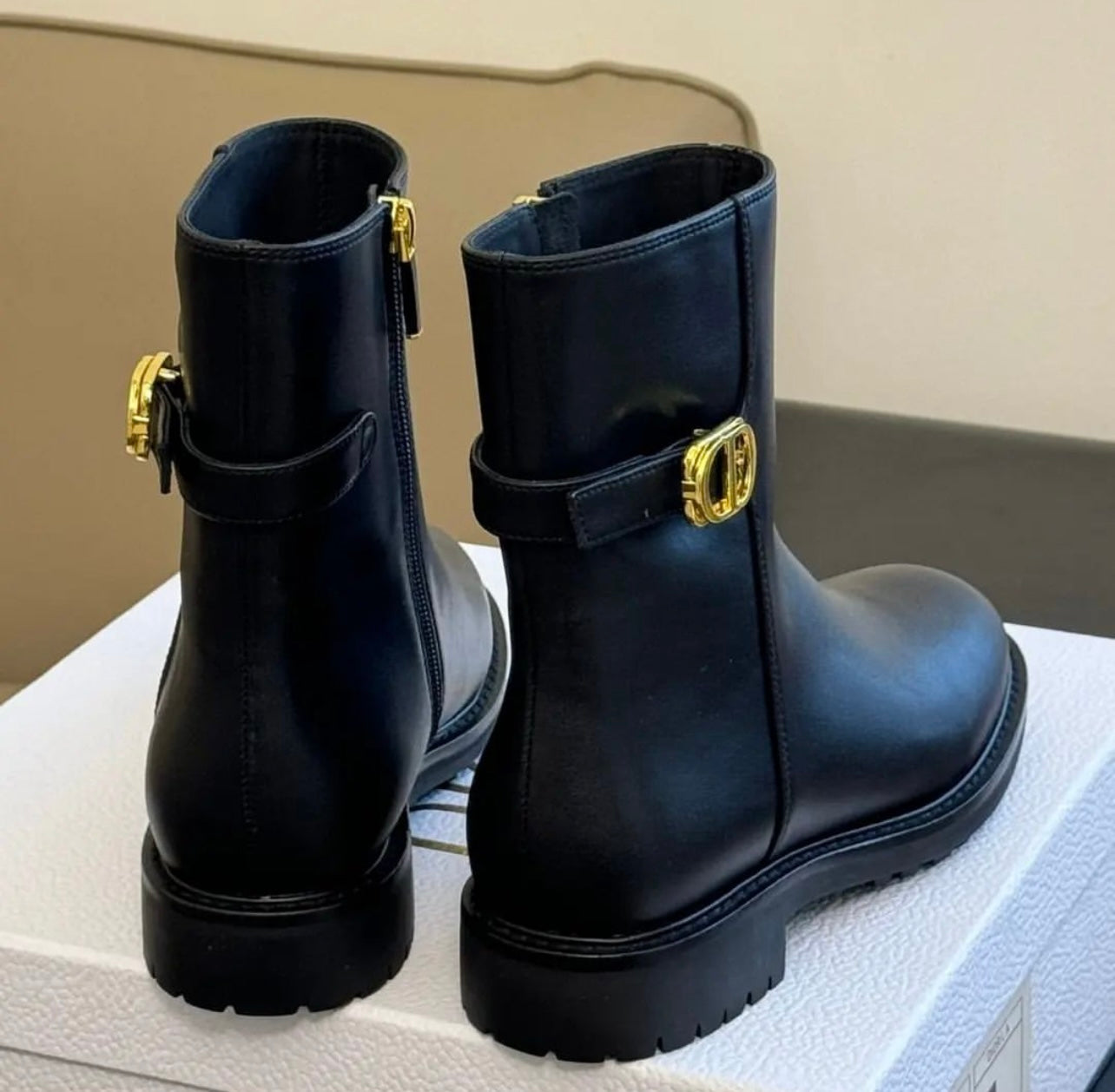 CD Leather Boots