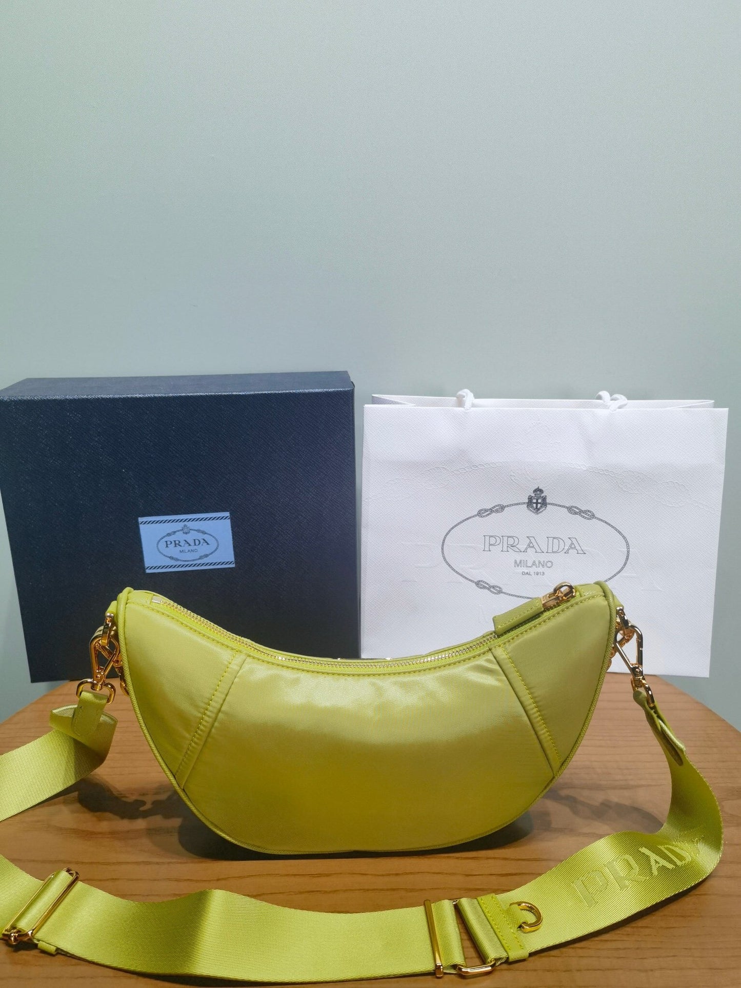 Demi Lune Re Nylon Bag