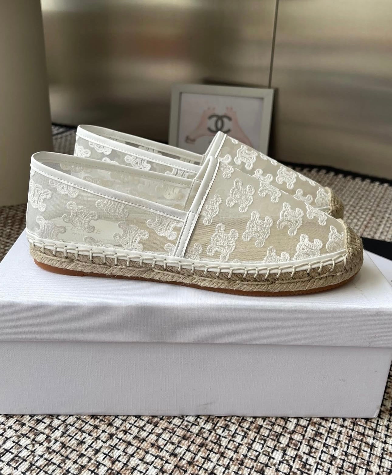 Sheer Espadrilles