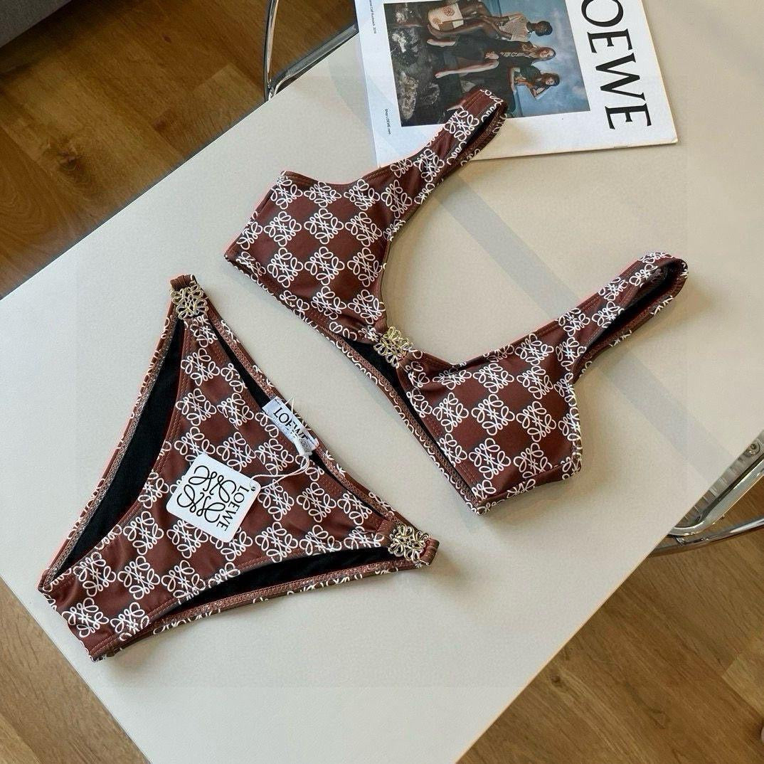 Brown bikini