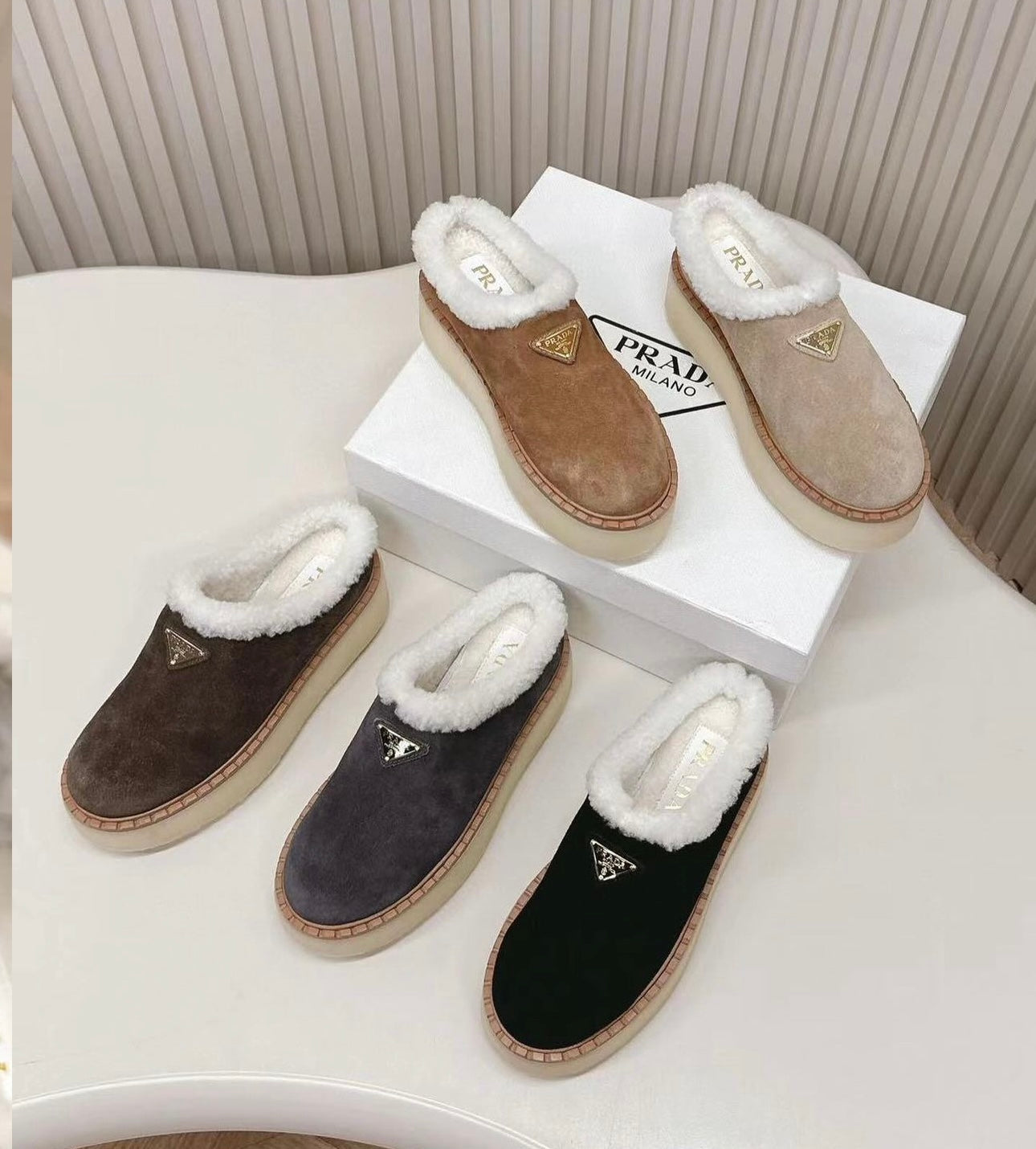 Fur Slippers