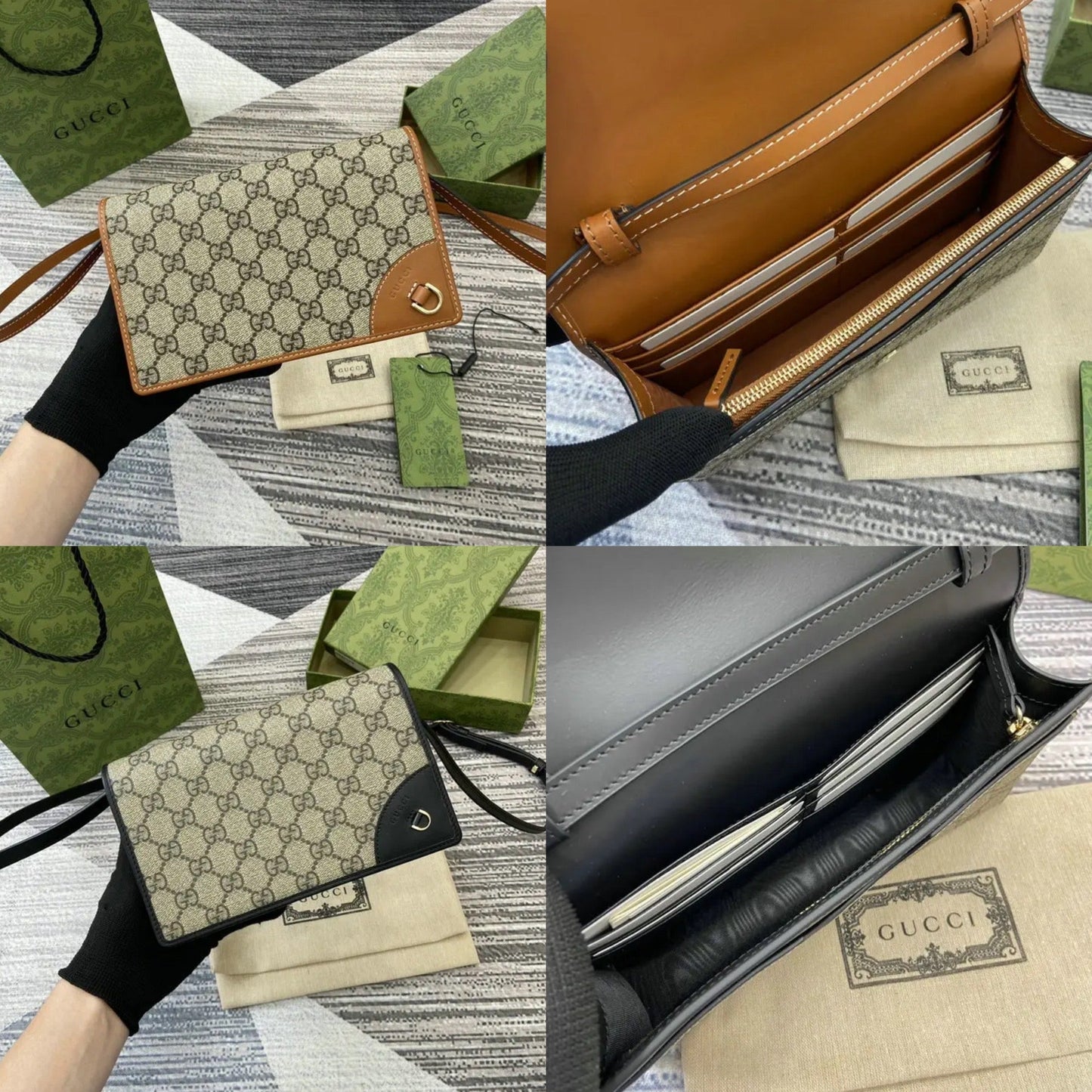 Emblem Strap Wallet