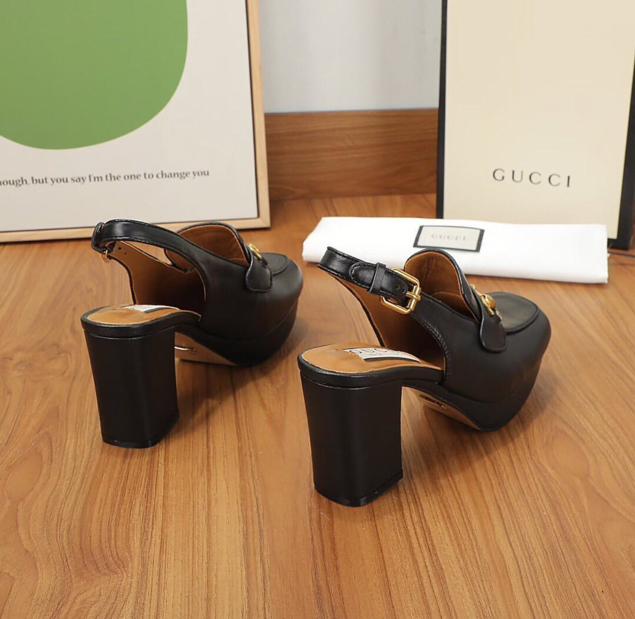 Horsebit Slingbacks